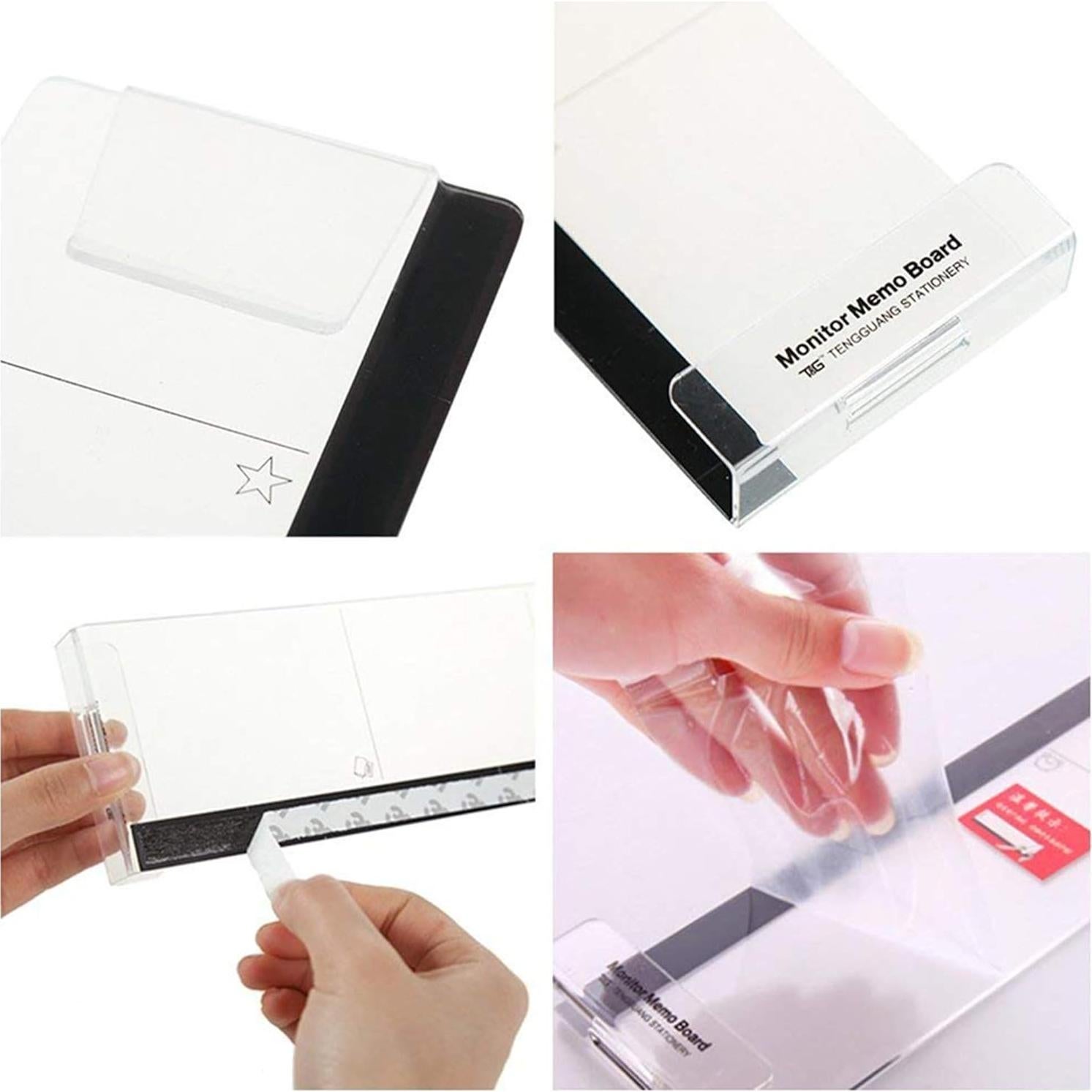 Tablero Multifuncional Acrílico MINSA para Monitor 2 Unidades