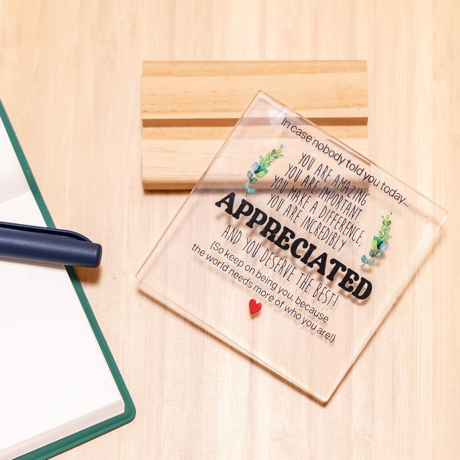 Cartel Acrílico Decorativo VBAIFAyy 10x10 cm Personalizable