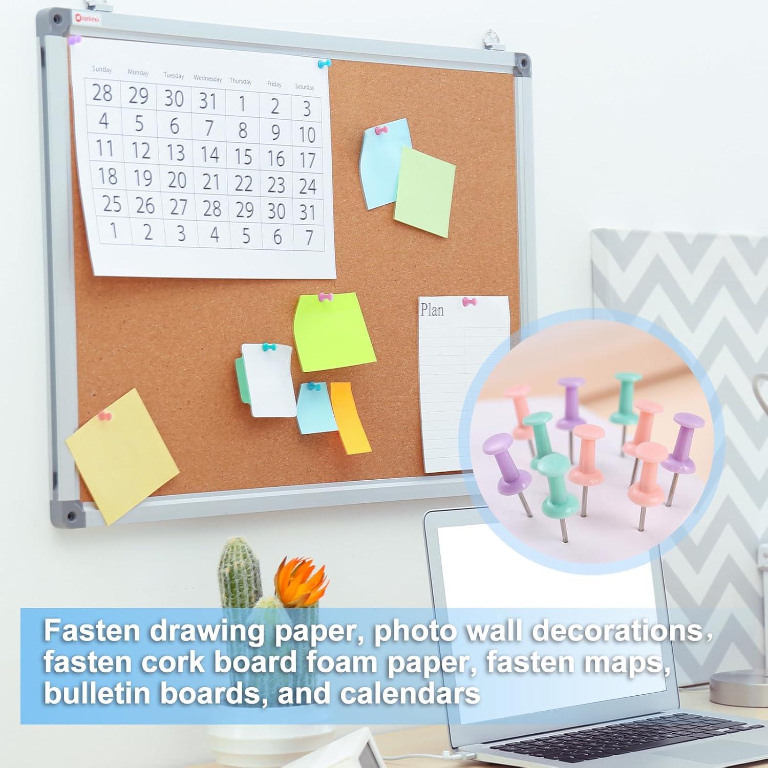 Juego de Clips de Papel y Chinchetas LyBlissor 240 PCS