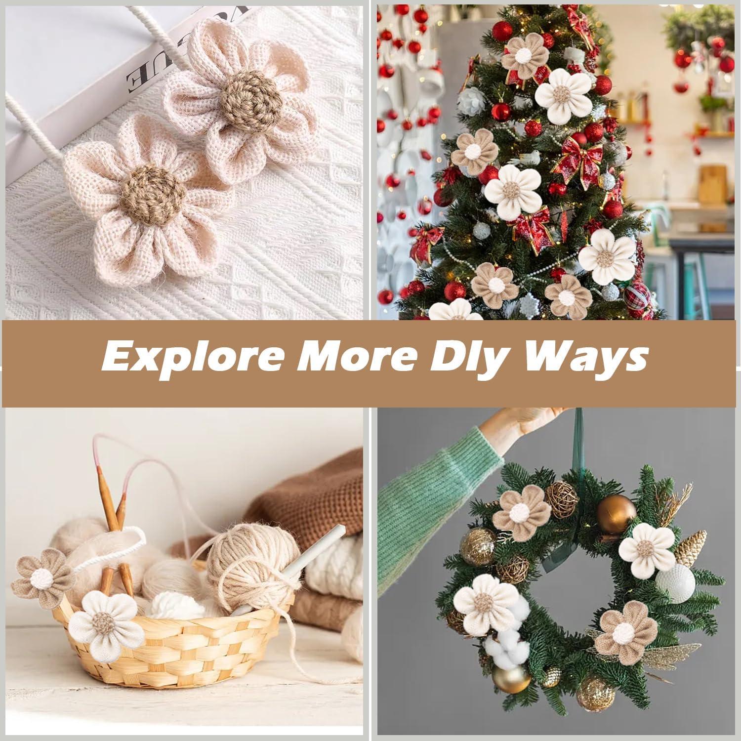 Sujetadores de Cortina SRG Cuerda Crema 2 Piezas DIY