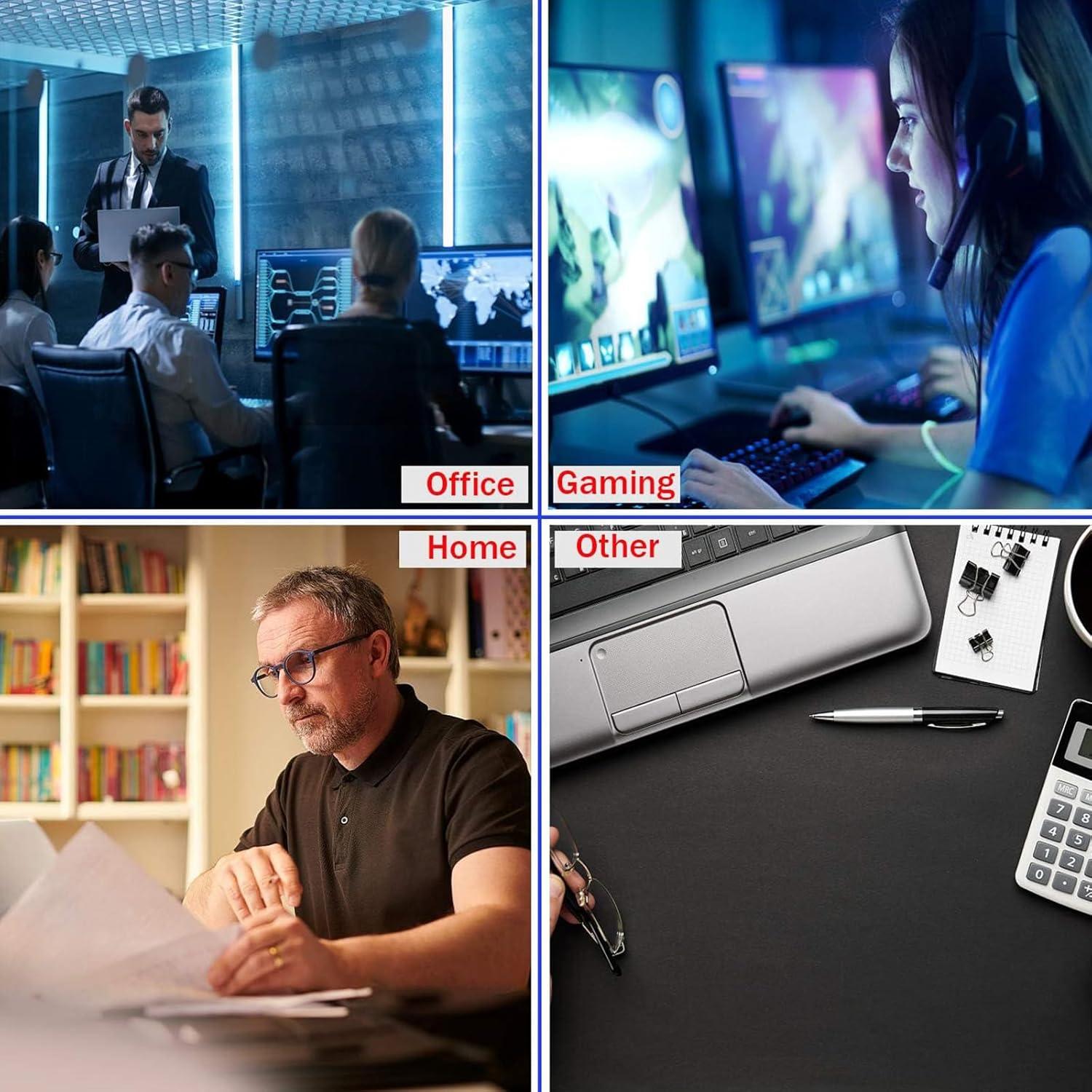 Alfombrilla de Ratón Grande Jovlio Ola del Mar 80x40 cm