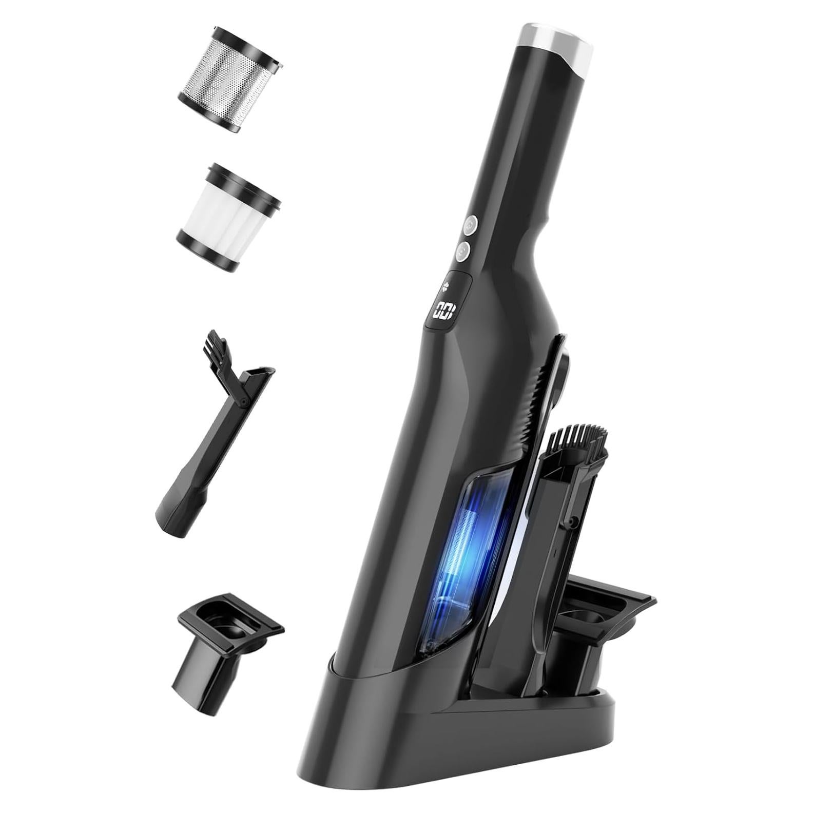 Aspiradora de Mano Inalámbrica Sweepcent 24KPa 0.68kg Negra