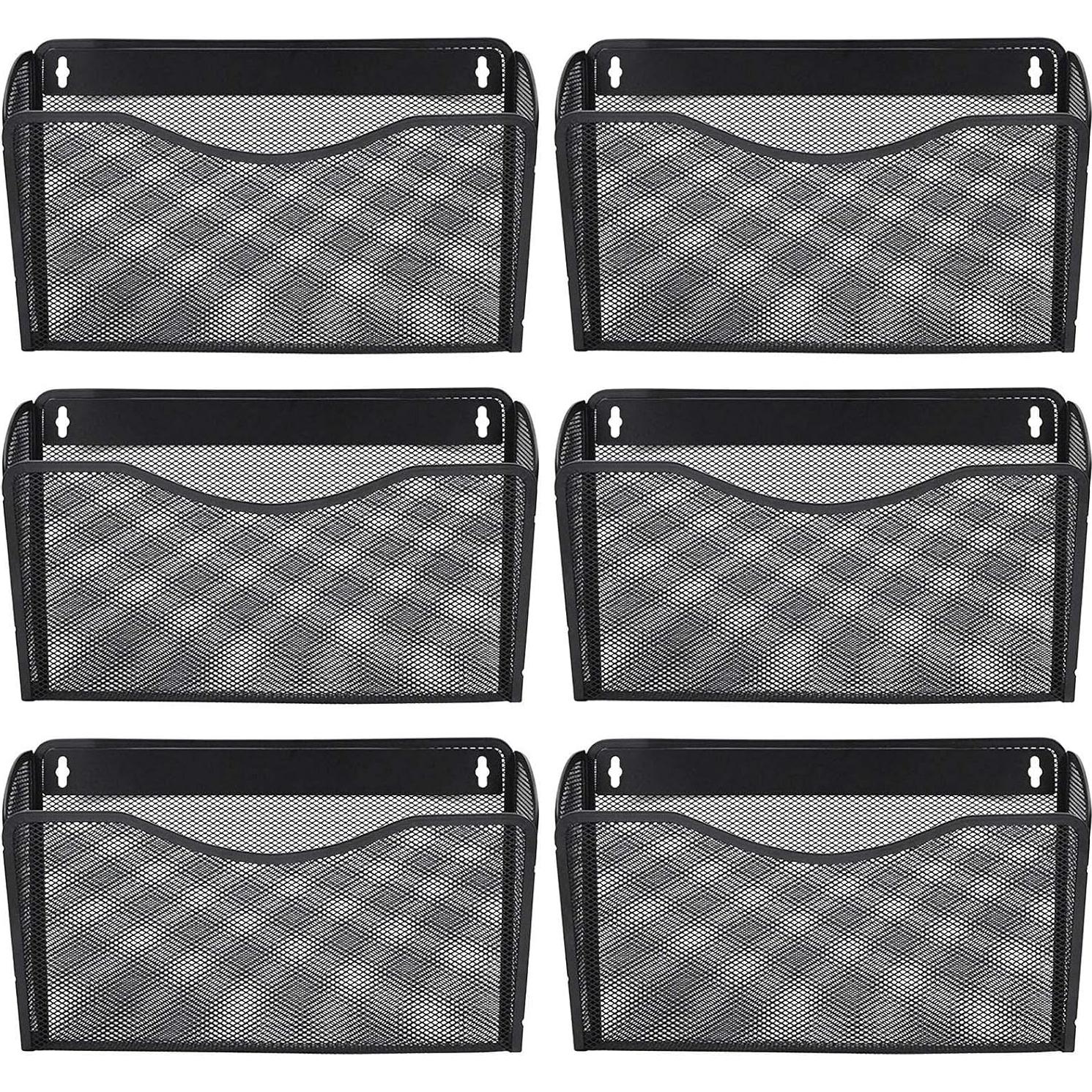 Organizador de Archivos Colgante EASEPRES 6 Bolsillos Negro