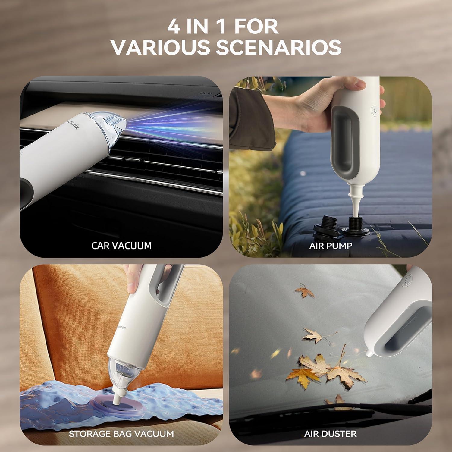 Aspiradora de Coche Portátil Xpootoon XR10 9300PA Sin Cable