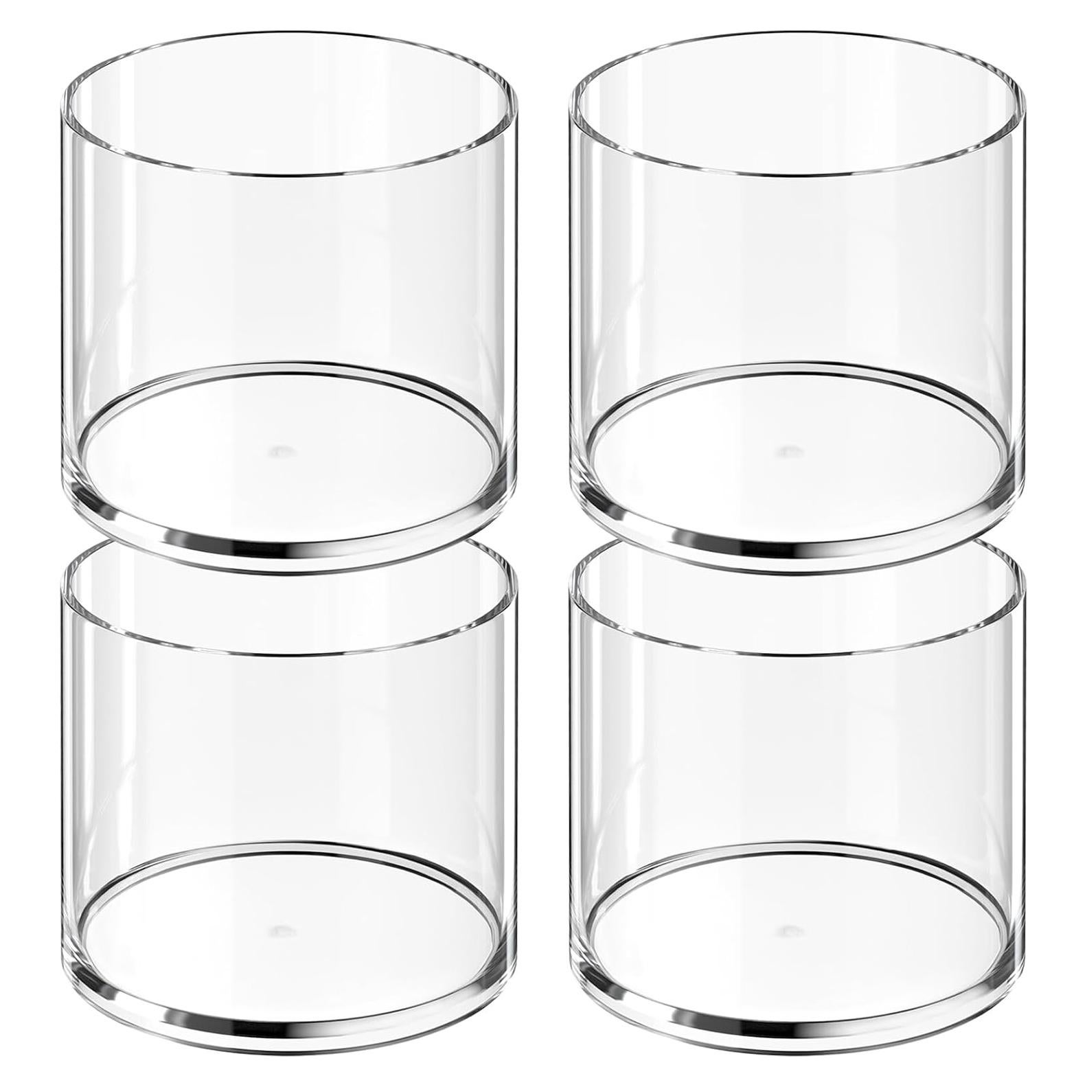 Soporte para bolígrafos redondo MaxGear 4 paquetes acrílico