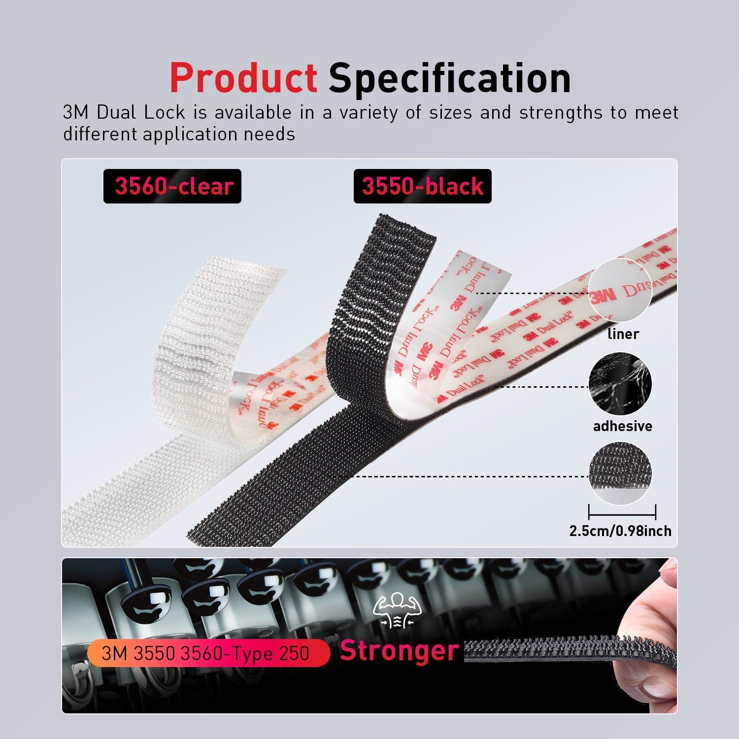 Cierre Doble Reutilizable Ndcadhesive 2x2m Adhesivo