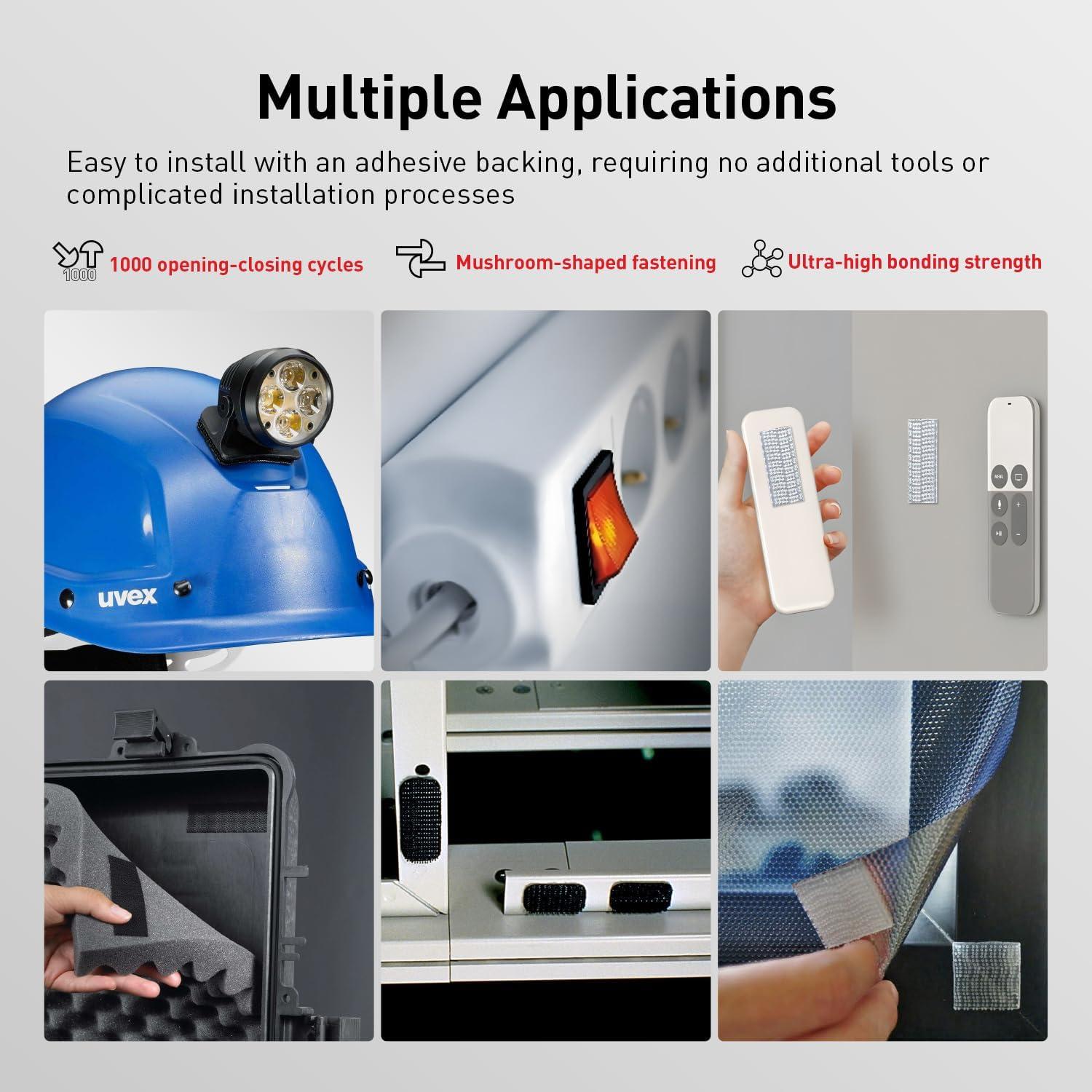 Cierre Doble Reutilizable Ndcadhesive 2x2m Adhesivo