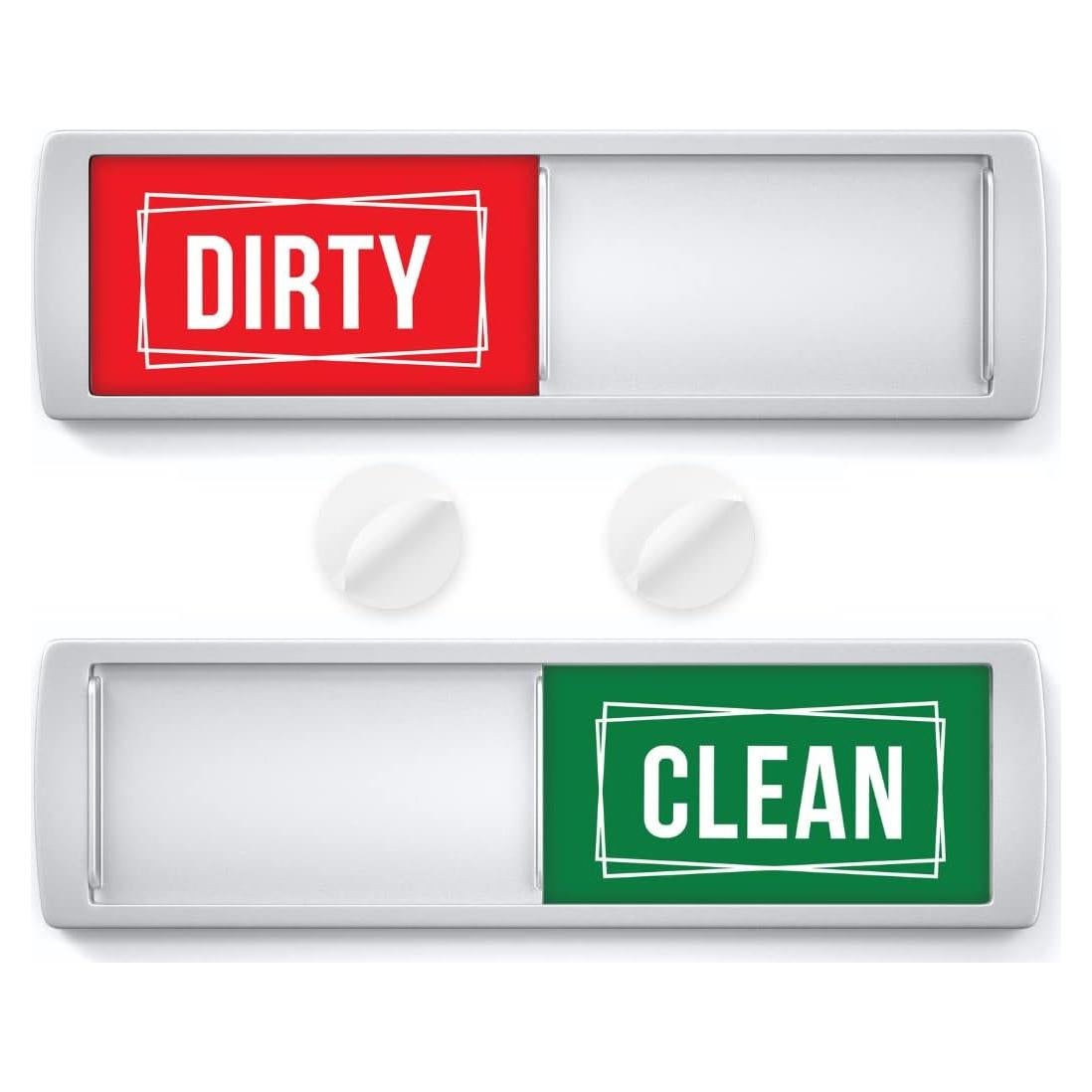 Imán Lavavajillas Limpio Sucio Assured Signs 18x5 cm