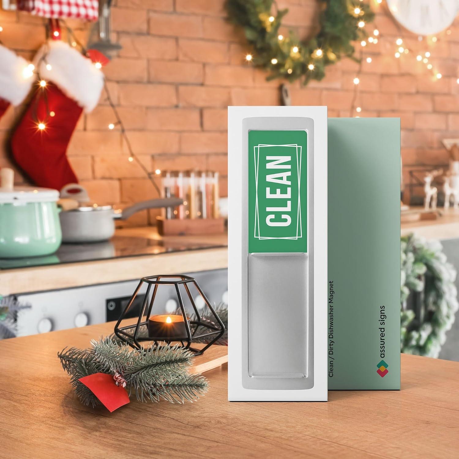 Imán Lavavajillas Limpio Sucio Assured Signs 18x5 cm