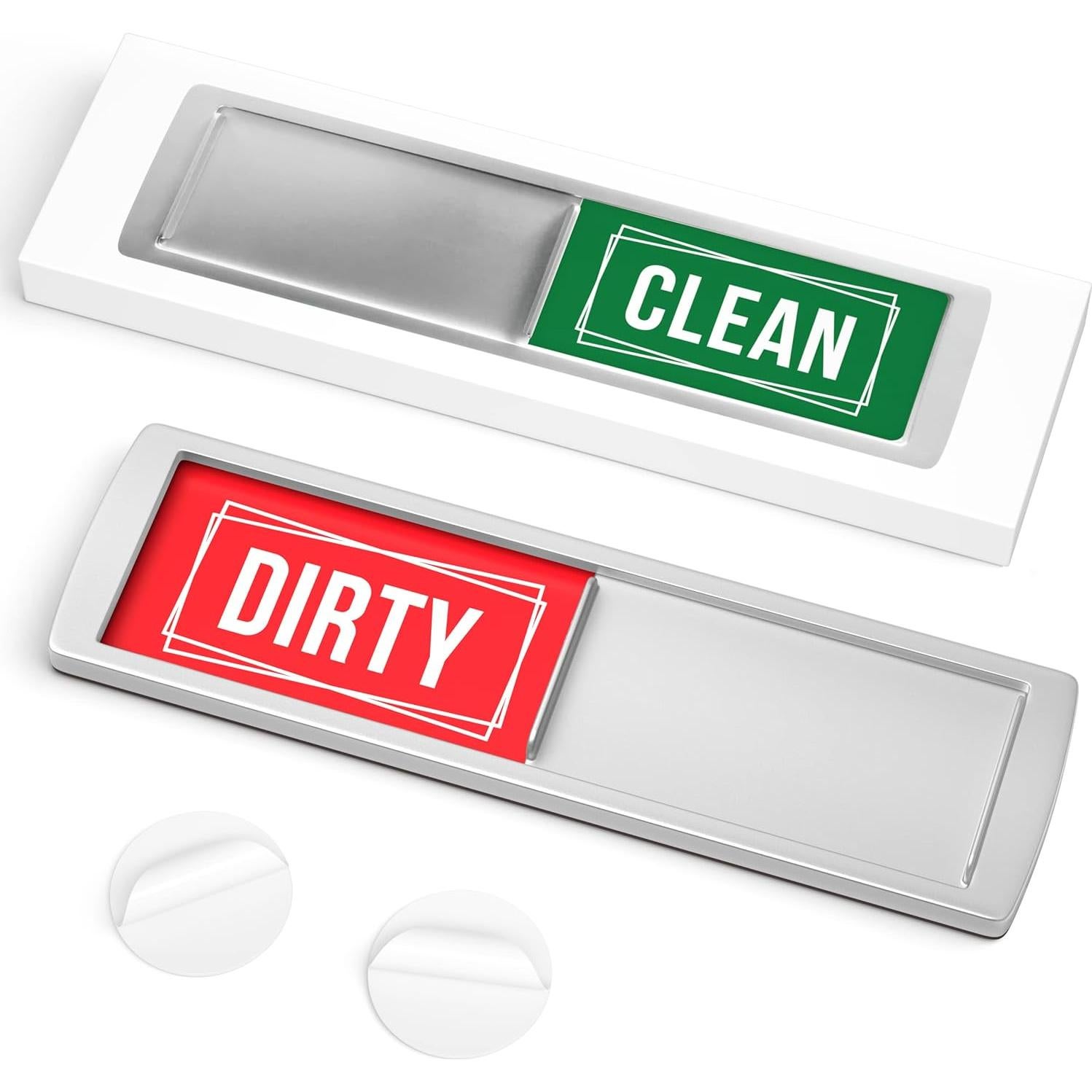 Imán Lavavajillas Limpio Sucio Assured Signs 18x5 cm