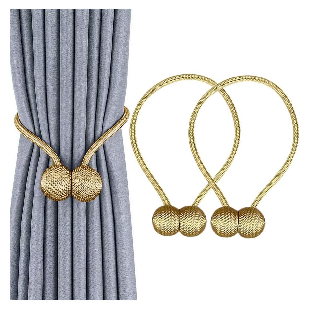 Clip de Sujeción para Cortinas IHClink 2 Piezas Dorado