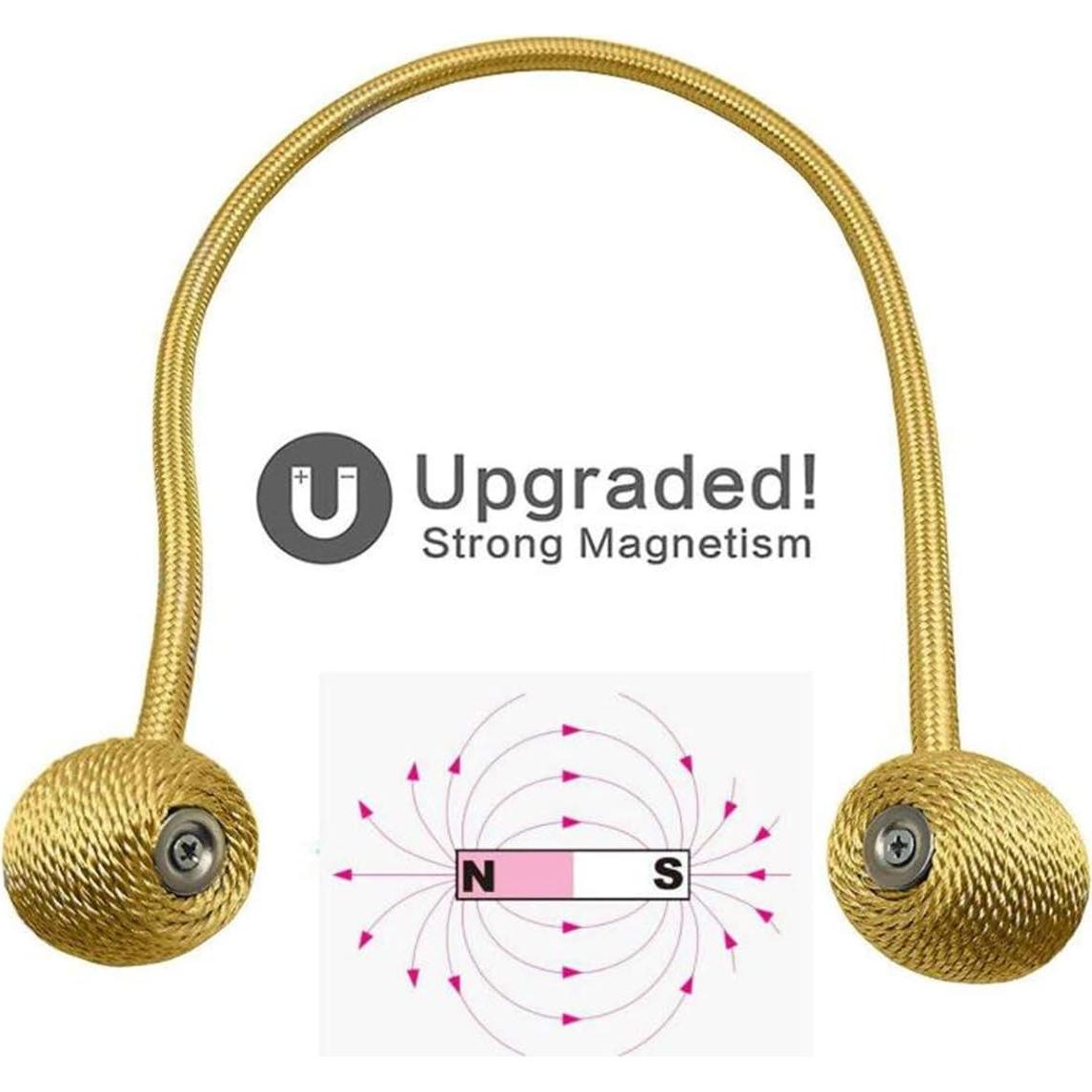 Clip de Sujeción para Cortinas IHClink 2 Piezas Dorado