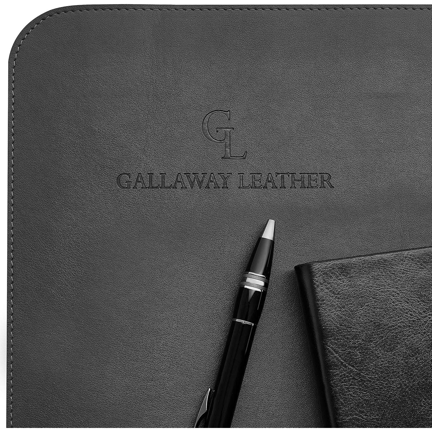 Alfombrilla de Escritorio Grande GALLAWAY Gris 91x43 cm