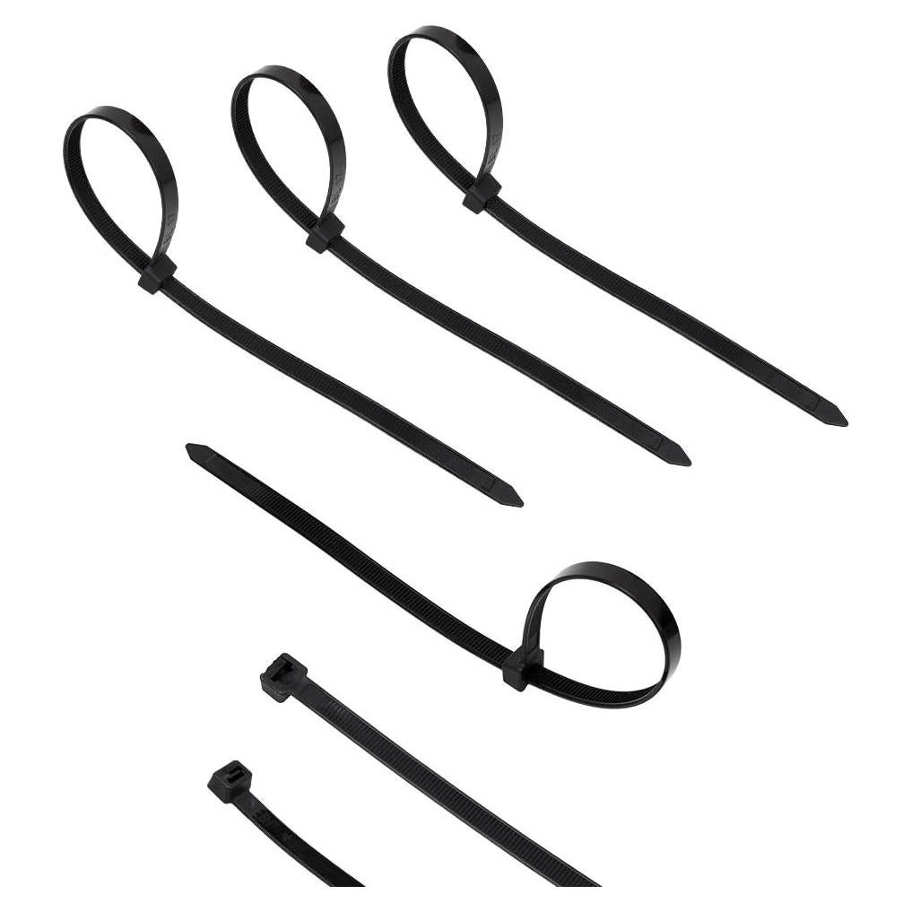 Bridas Pesadas KOOWIN 40,64 cm 120 kg 100 Piezas Negras