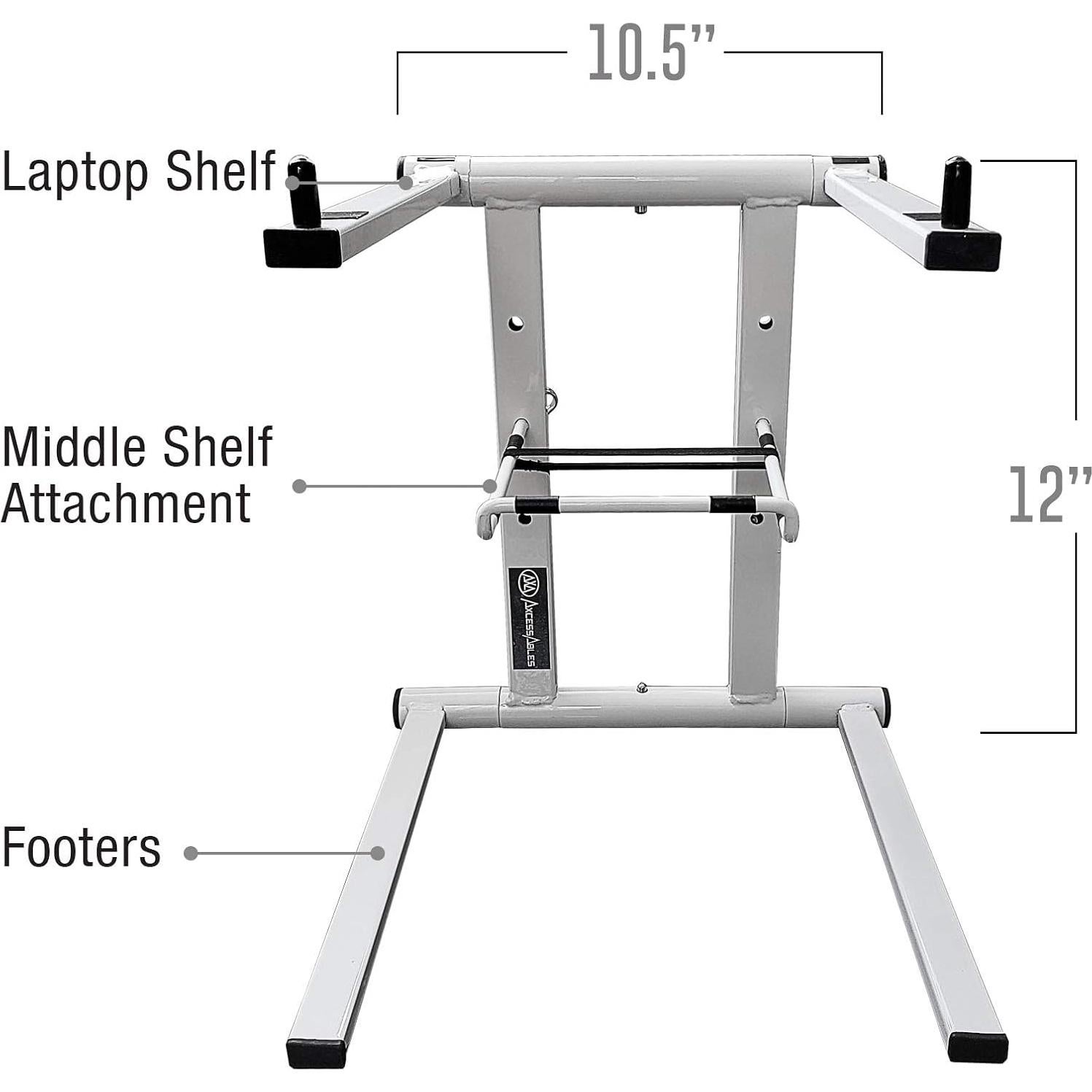 Soporte Plegable para Laptop AxcessAbles DJLTS01 Blanco