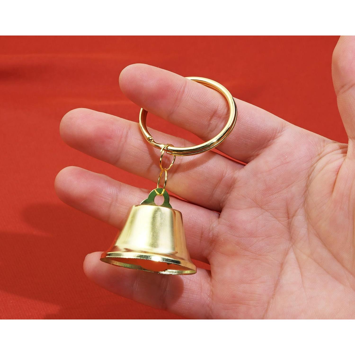 Anillas de Llave de Cobre Tupalizy 15mm 6PCS Bisel Redondeado