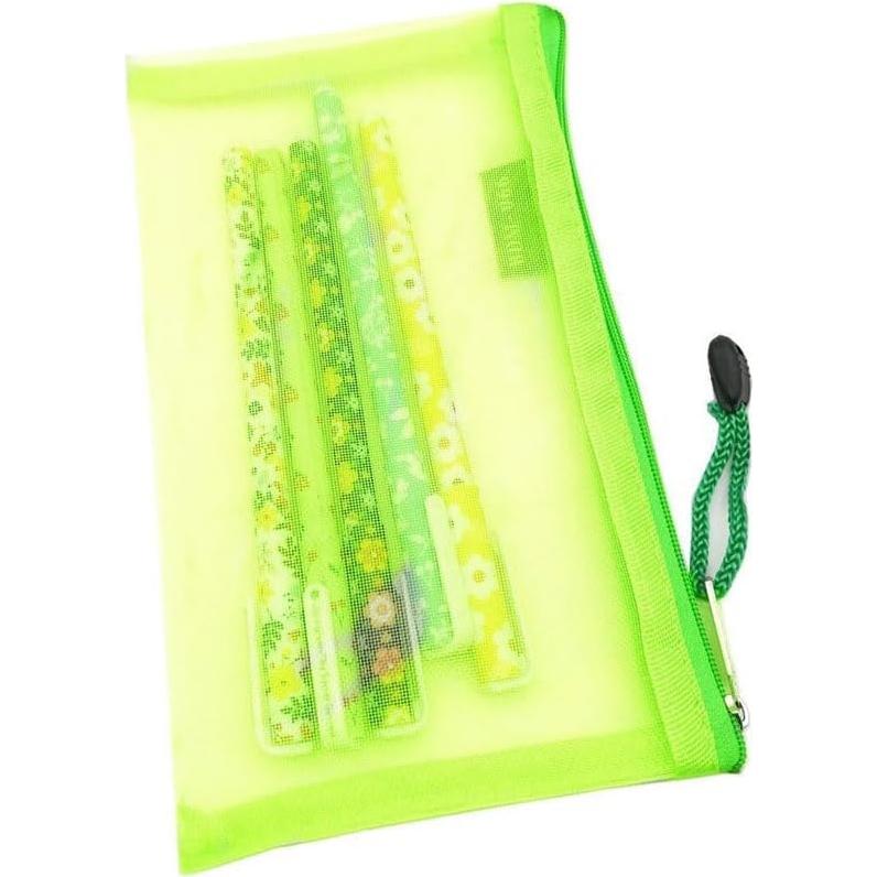 Bolsa Cosmética de Malla 8 Piezas Nylon Organizador Viaje