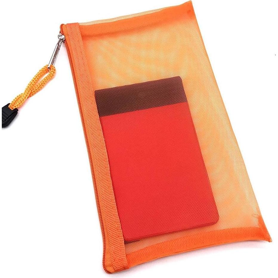 Bolsa Cosmética de Malla 8 Piezas Nylon Organizador Viaje