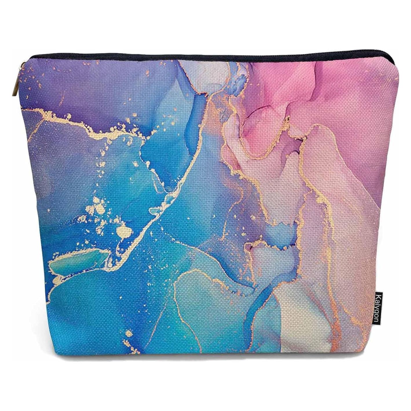 Bolsa Organizadora de Maquillaje Kalygon Patrón Mármol 23x18cm