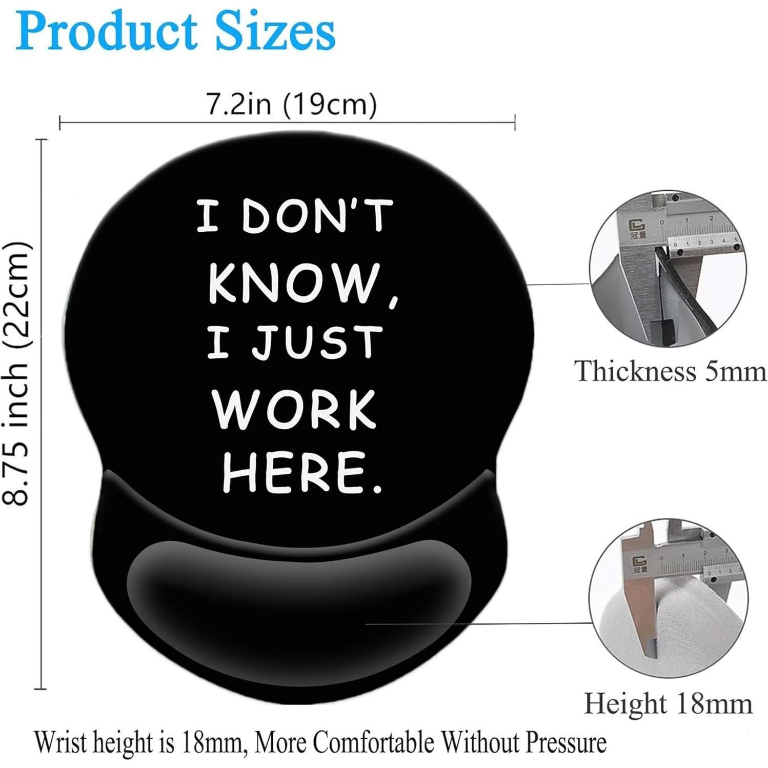 Alfombrilla de Ratón Ergonómica HEVITDA con Soporte