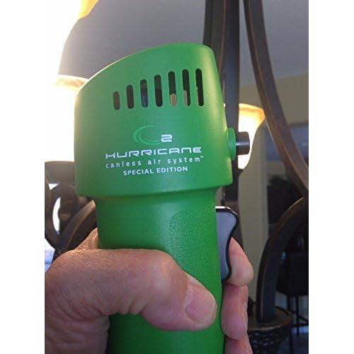 Soplador de Aire Comprimido O2 Hurricane | Recargable Verde