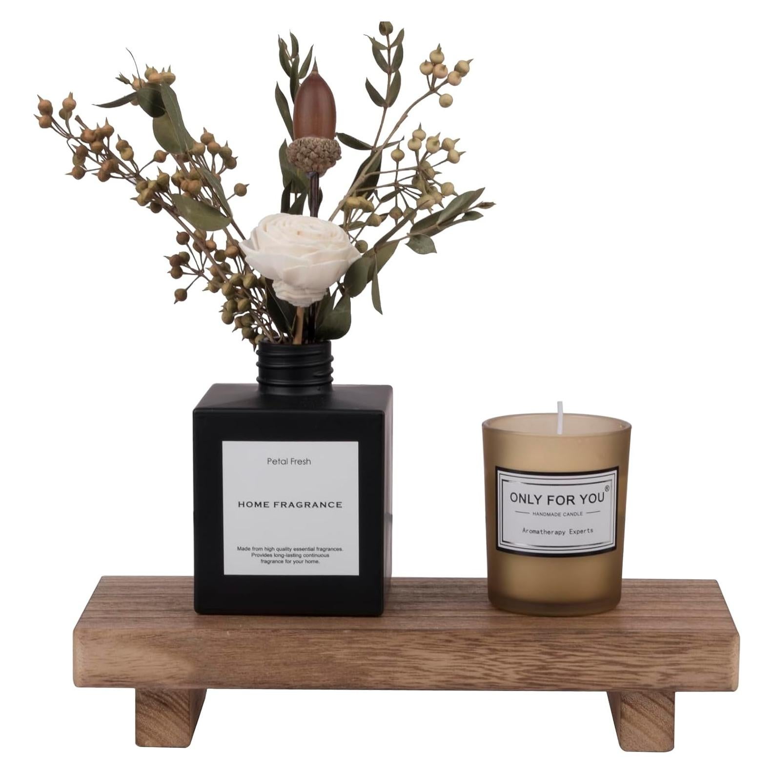 Bandeja de Madera Barnizada Zoocatia 21.8x9.1 cm Decorativa