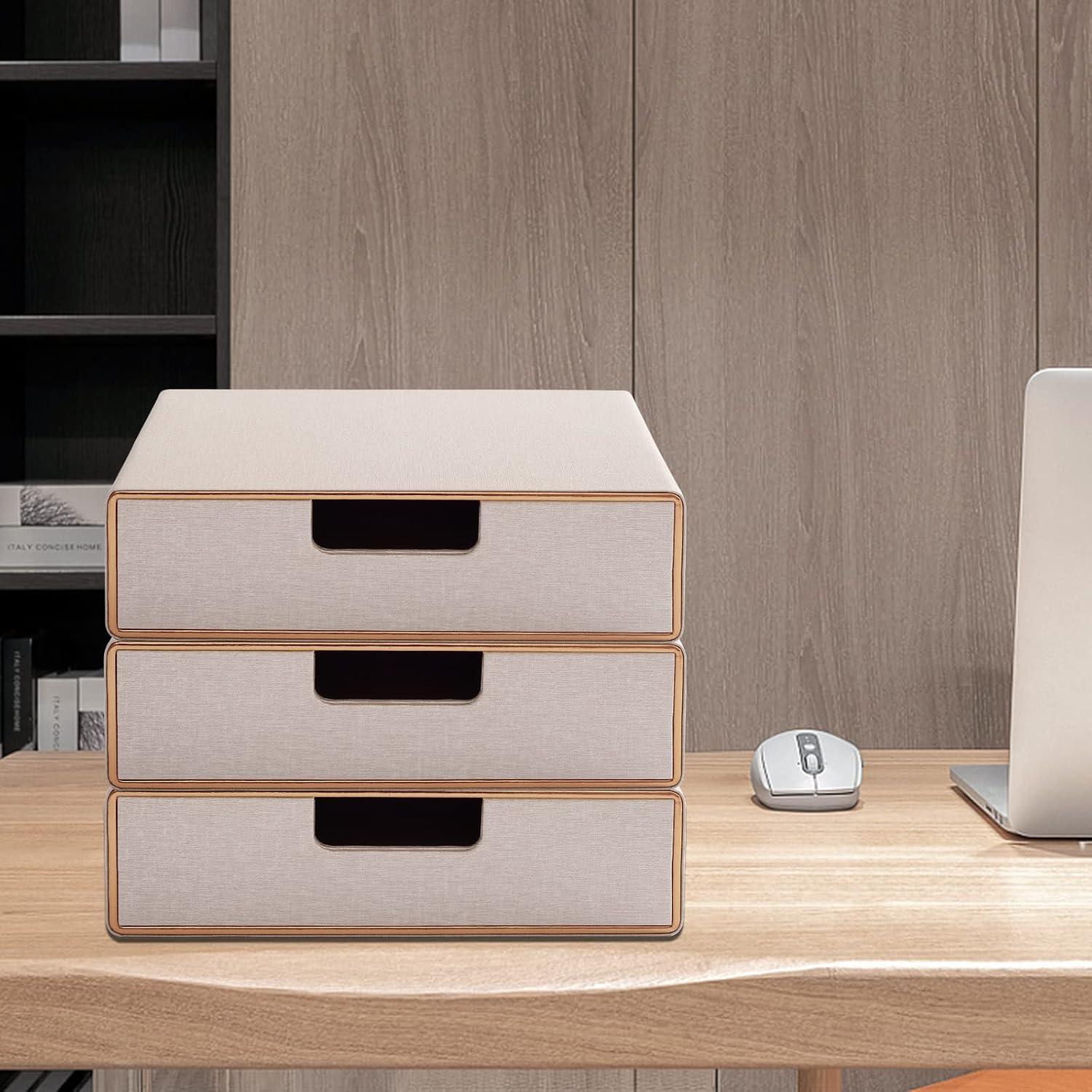 Organizador de Cajones Beige RHCSZ 33.4x25.4x9.4 cm