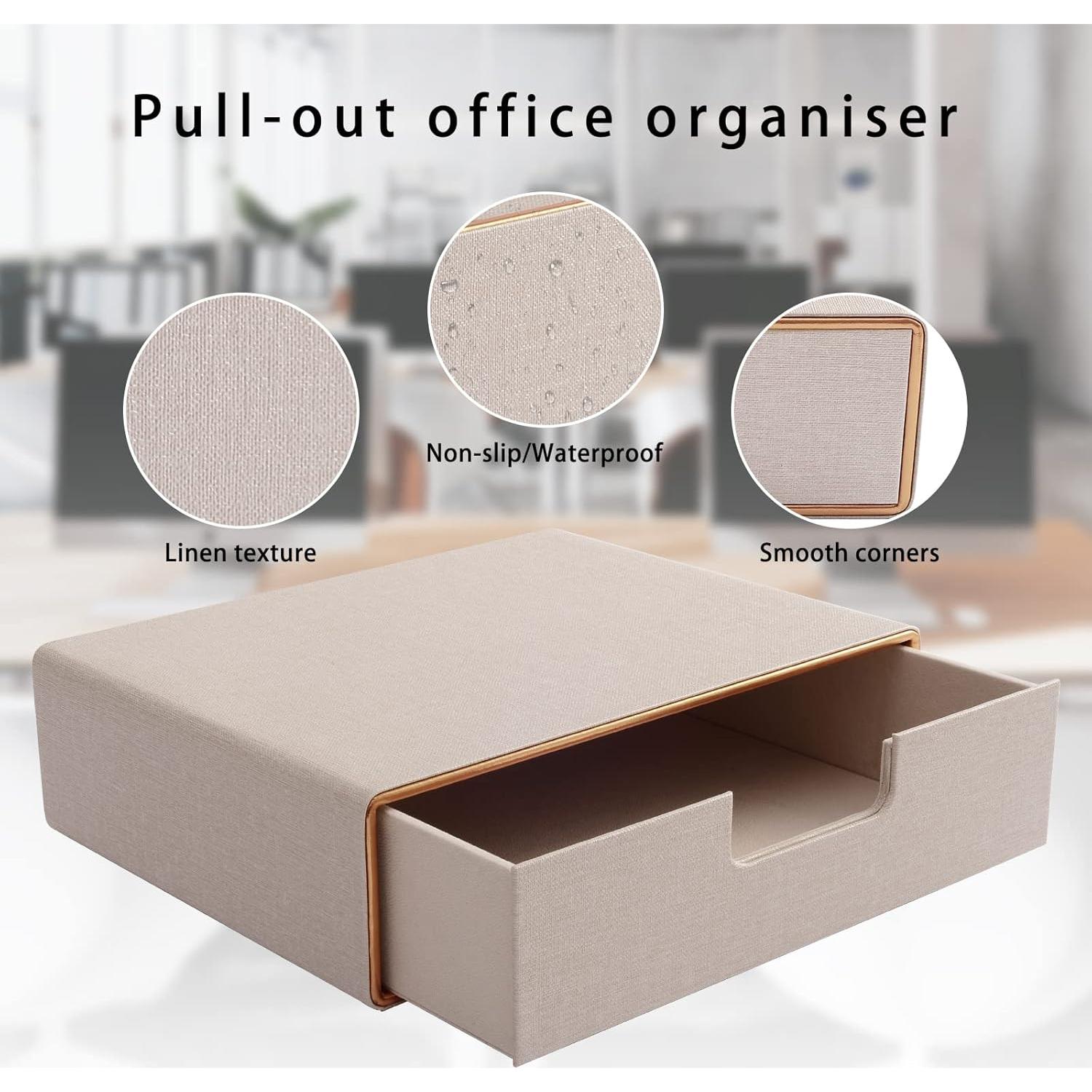 Organizador de Cajones Beige RHCSZ 33.4x25.4x9.4 cm