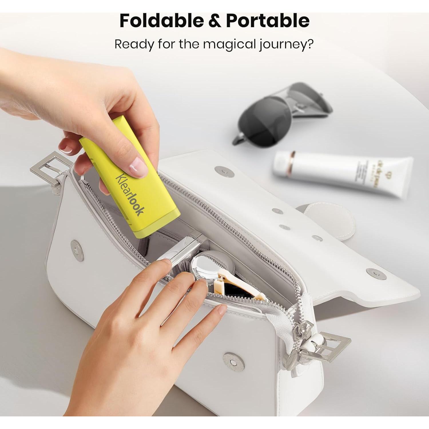 Soporte para Teléfono Klearlook 4 en 1 Ajustable Amarillo