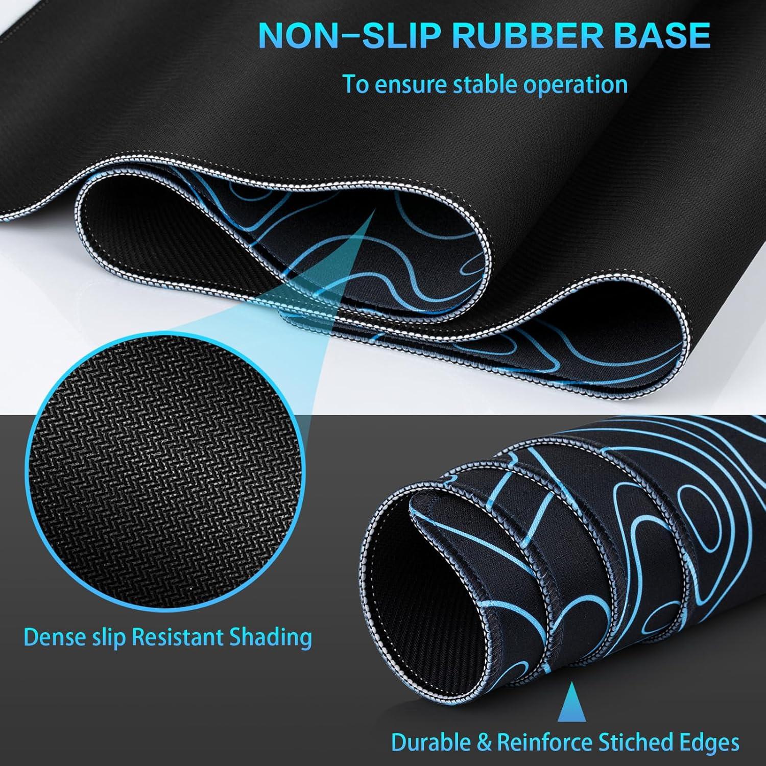 Alfombrilla de Ratón Gaming Canjoy 80x30 cm Topográfica