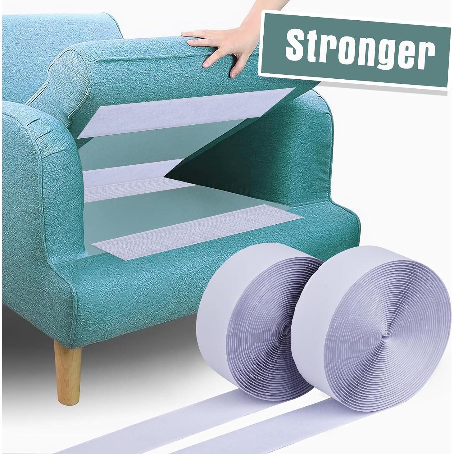 Cinta de Gancho y Bucle Navona 27 pies x 5,08 cm Blanca