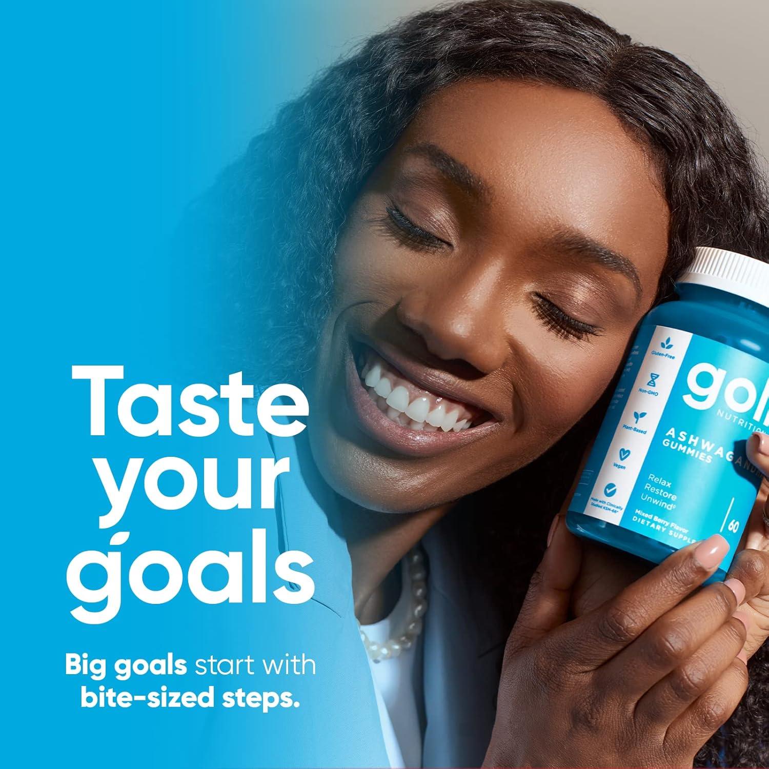 Gomitas de Ashwagandha Goli 60 Unidades Frutos Mixtos Veganas