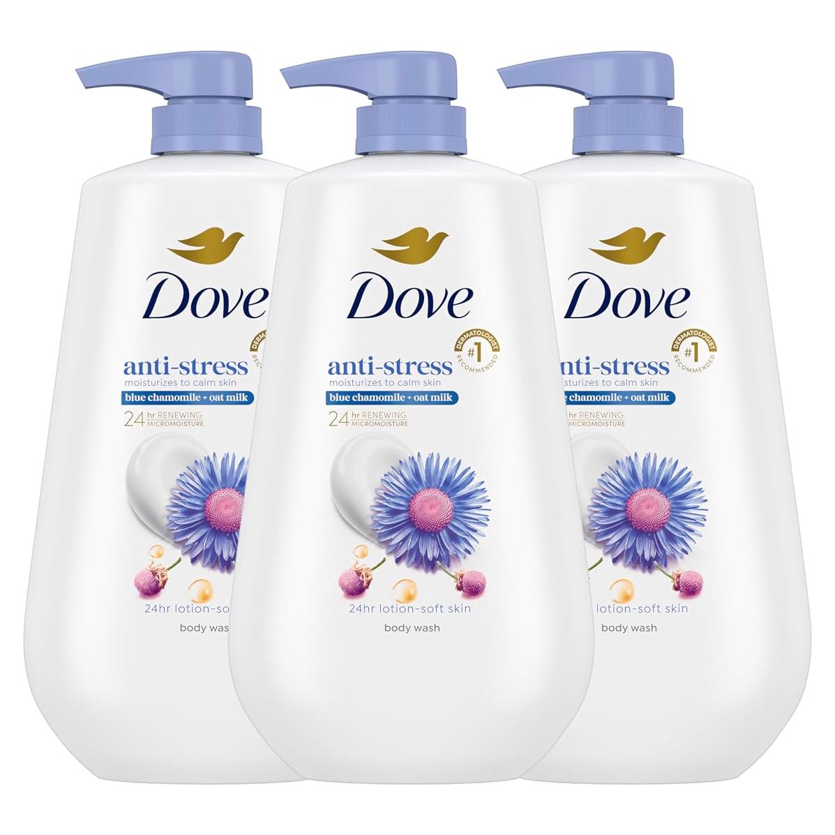 Gel de Baño Dove Anti-Estrés 3L Manzanilla y Avena