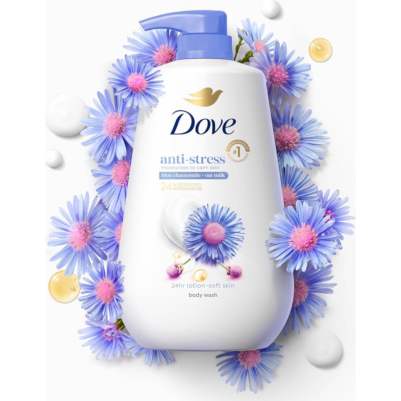 Gel de Baño Dove Anti-Estrés 3L Manzanilla y Avena