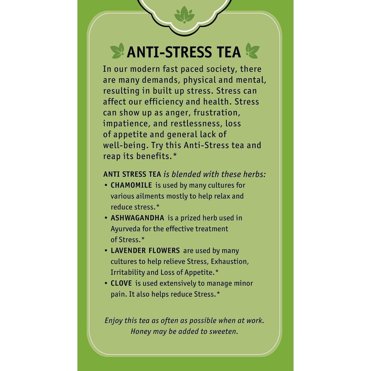 Té Antiestrés Orgánico Herbal Cup - 16 Bolsitas 53g