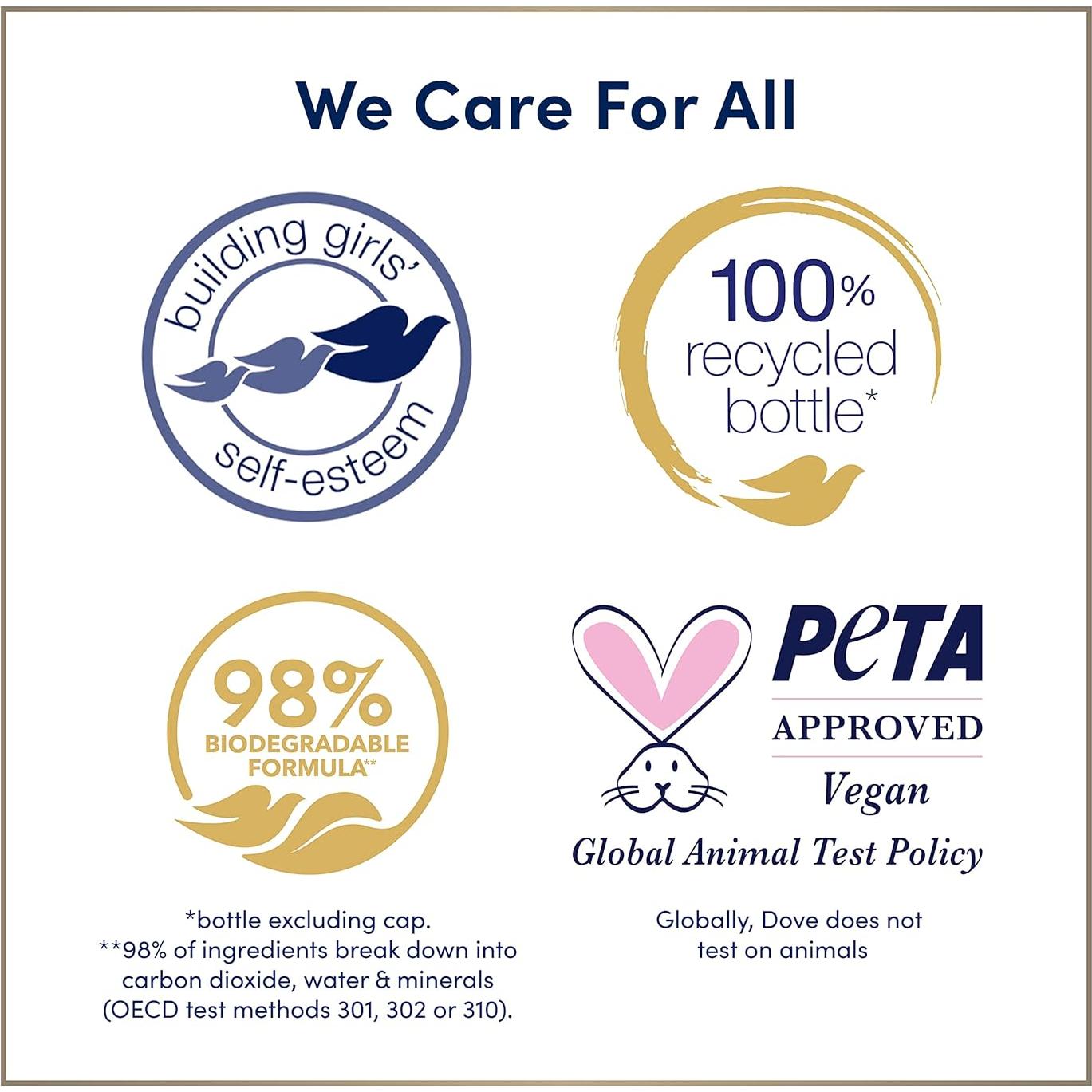 Dove Gel de Ducha Antiestrés 4x500ml Manzanilla y Avena