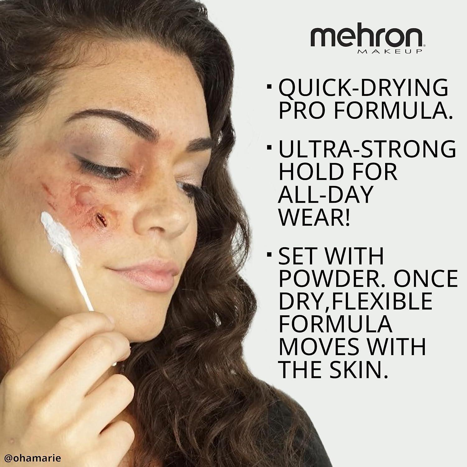 Latex Líquido 0.47L Mehron para Efectos Especiales