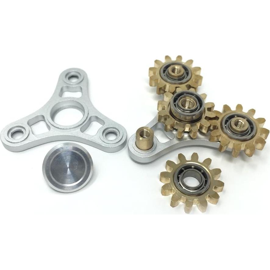 Spinner Antiestrés FXCOOLCT 4 Engranajes Aluminio Cobre