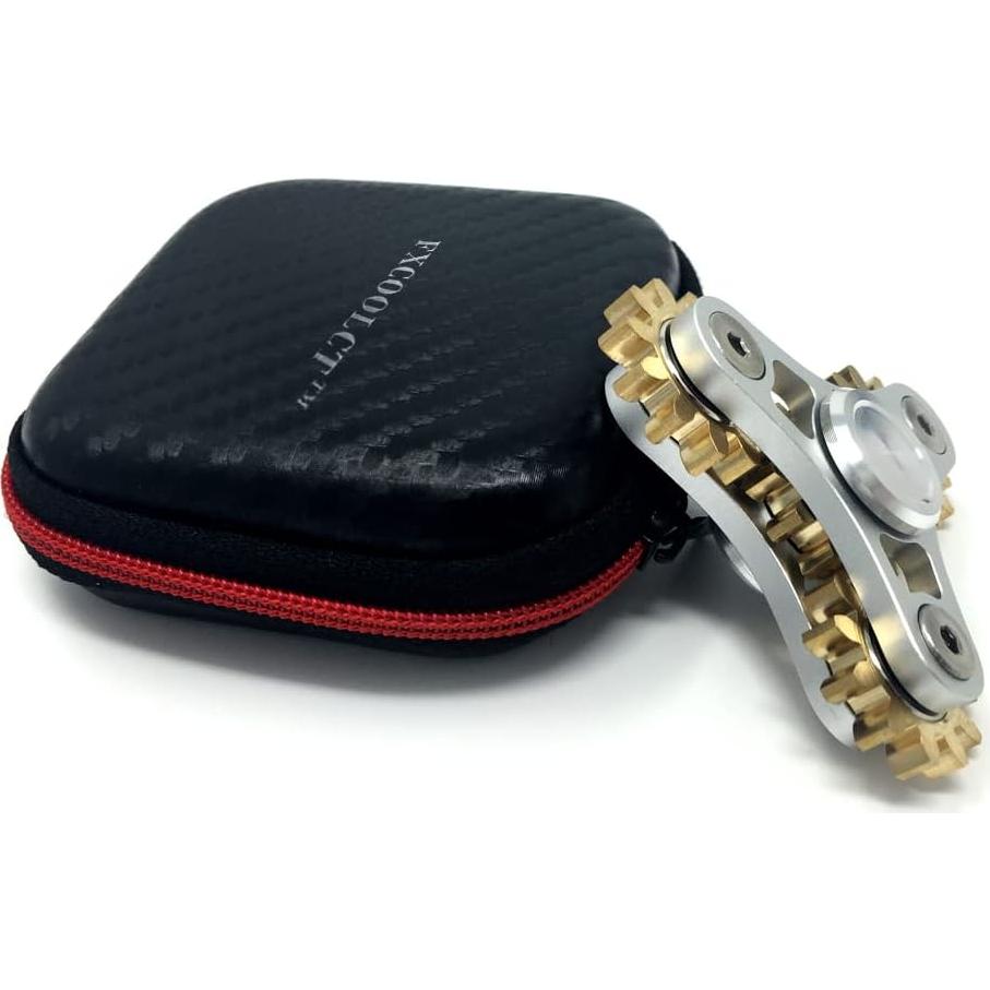 Spinner Antiestrés FXCOOLCT 4 Engranajes Aluminio Cobre