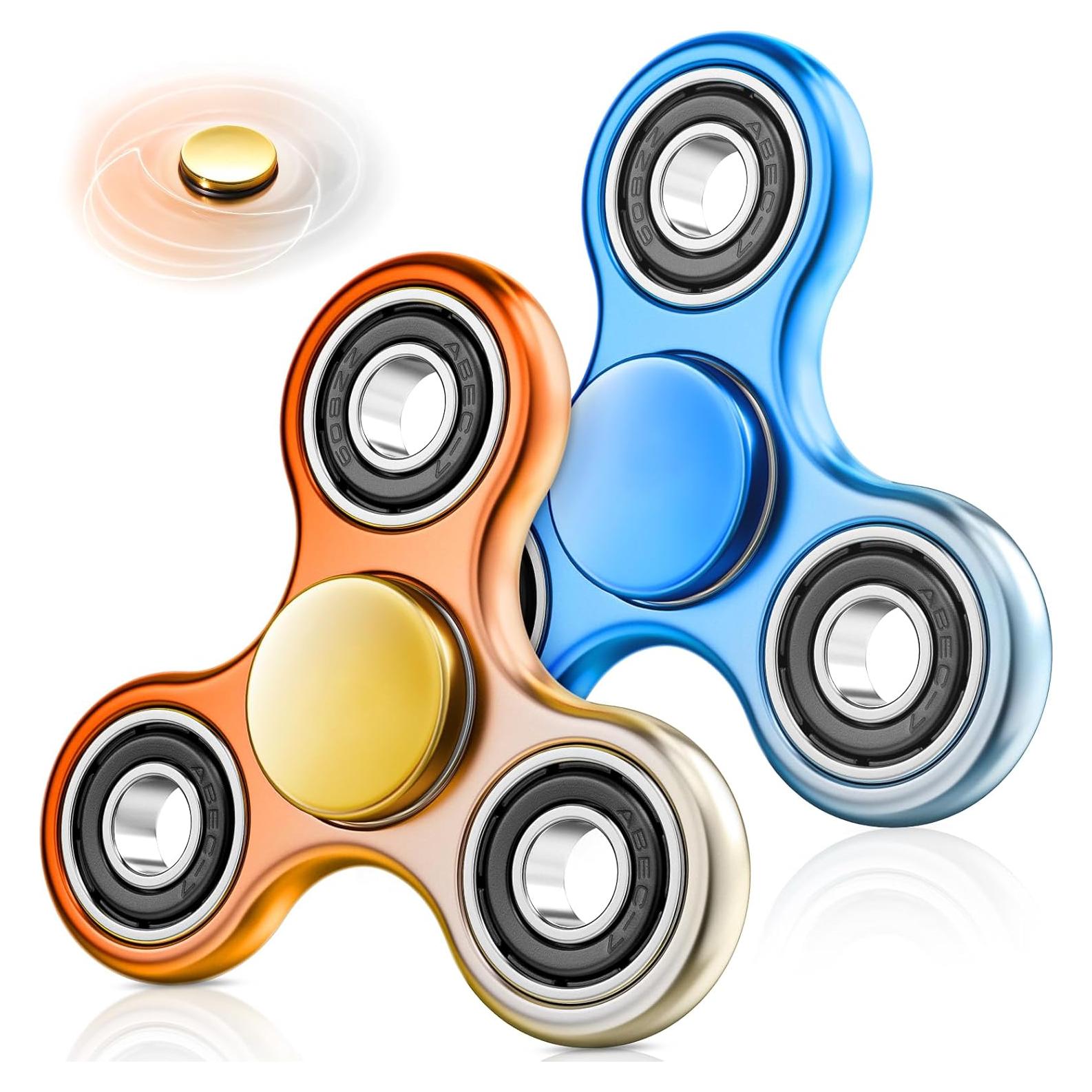 Paquete de 2 Fidget Spinner Antiestrés Yiwu 133g