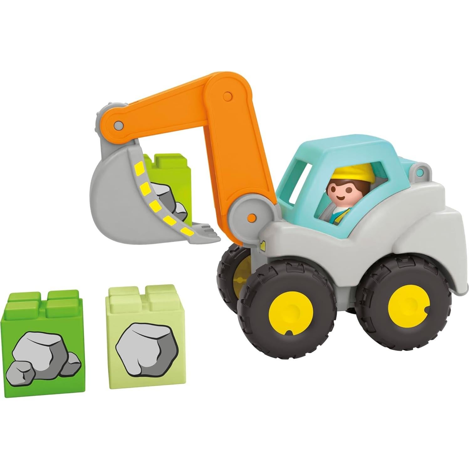 Excavadora de Palas Playmobil Junior para Niños 1-4 Años