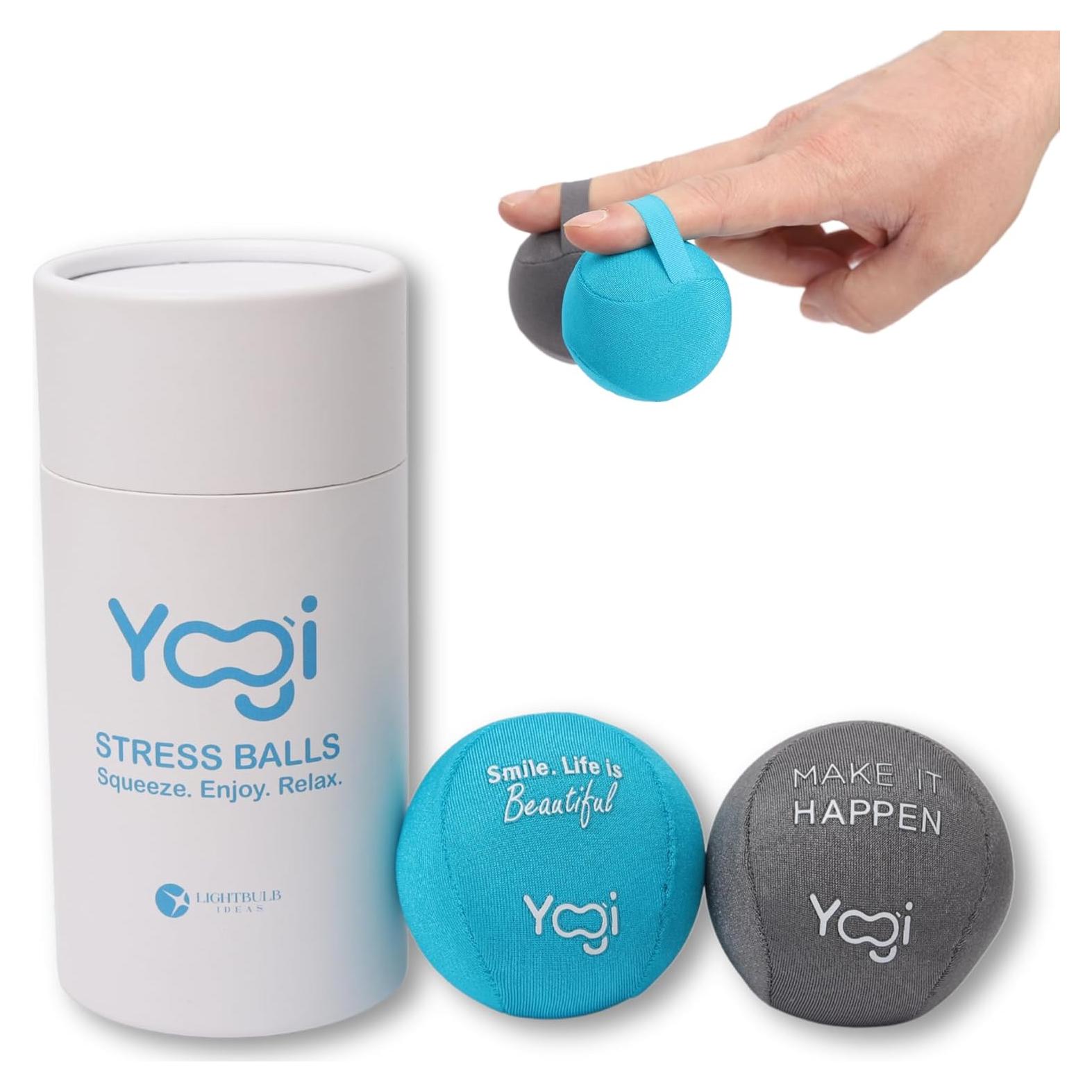 Bolas Antiestrés LIGHTBULB IDEAS 2 Pack Azul