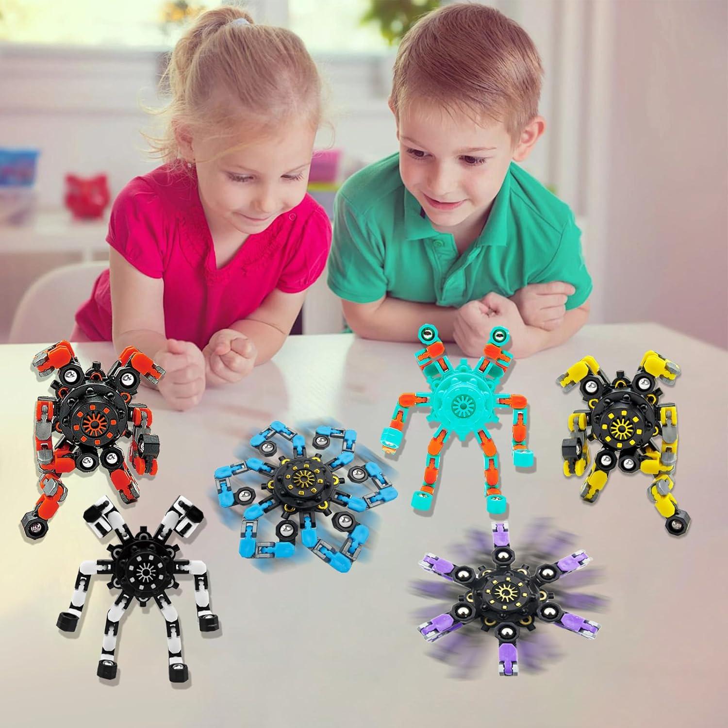 Fidget Spinners Transformables Irvotbes 36 Piezas Alivio Estrés