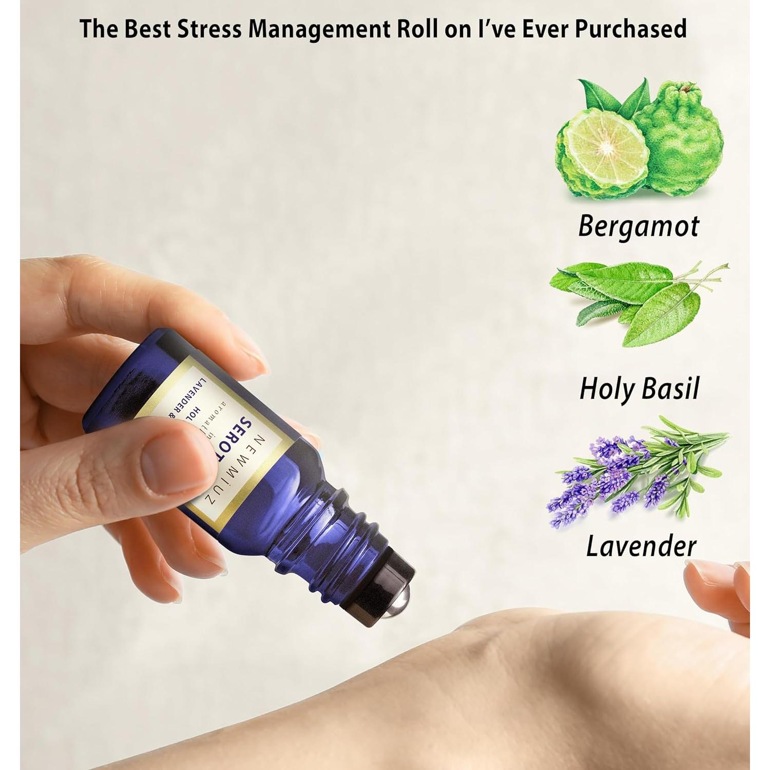 Roll On Aceite Esencial Calmante Lavanda 10ml Nuevo Miuz