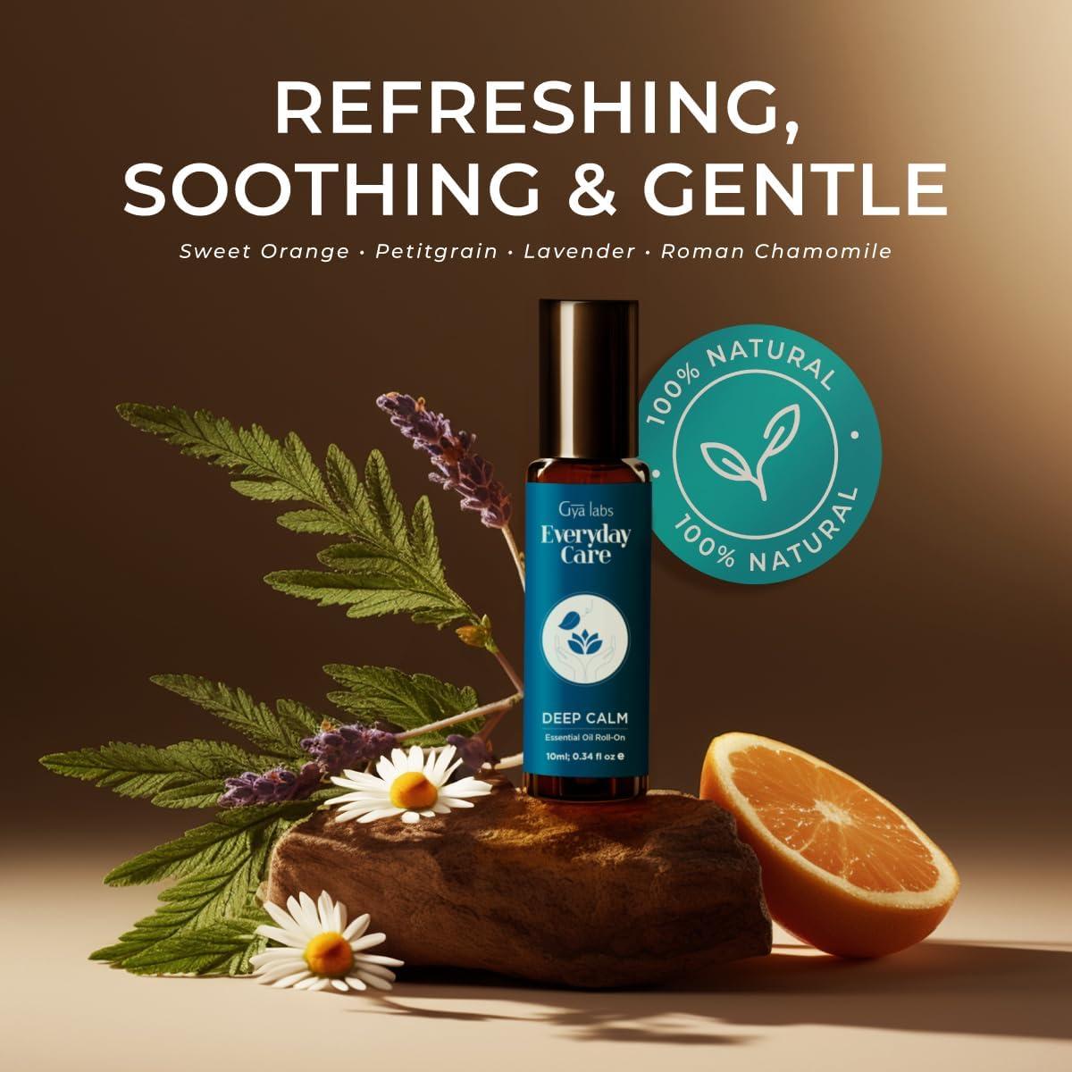 Gya Labs Aceite Esencial Deep Calm Roll On 10 ml Aromaterapia