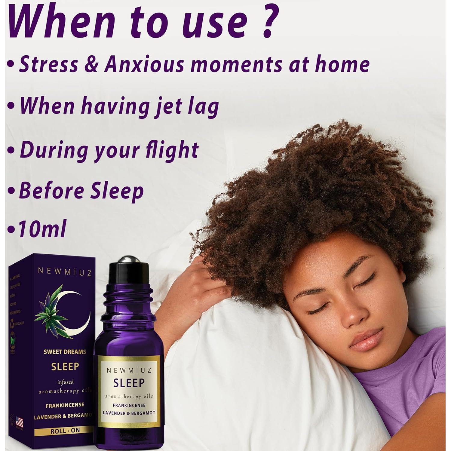 Roll On Aceite Esencial Dulces Sueños New Miuz 50ml