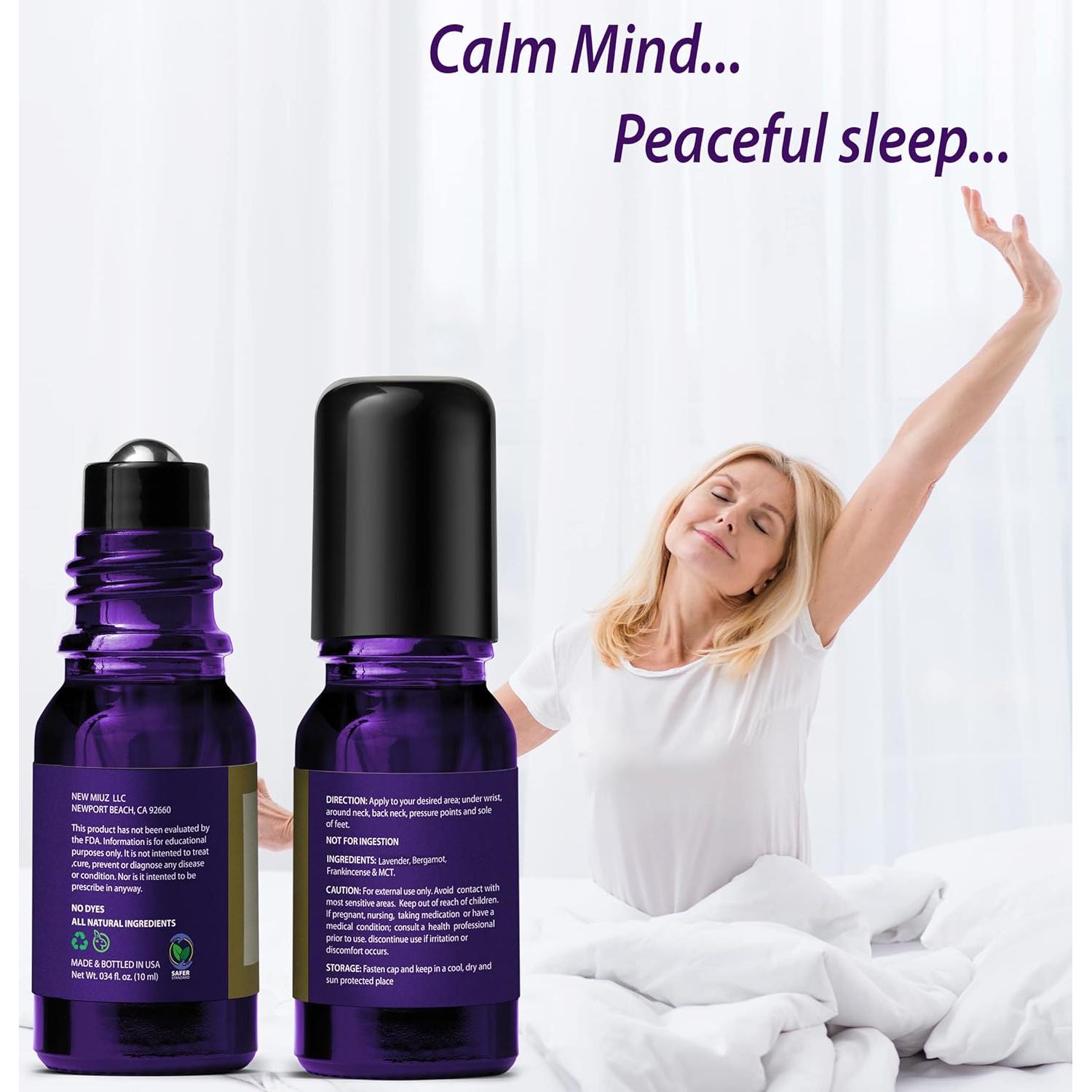 Roll On Aceite Esencial Dulces Sueños New Miuz 50ml