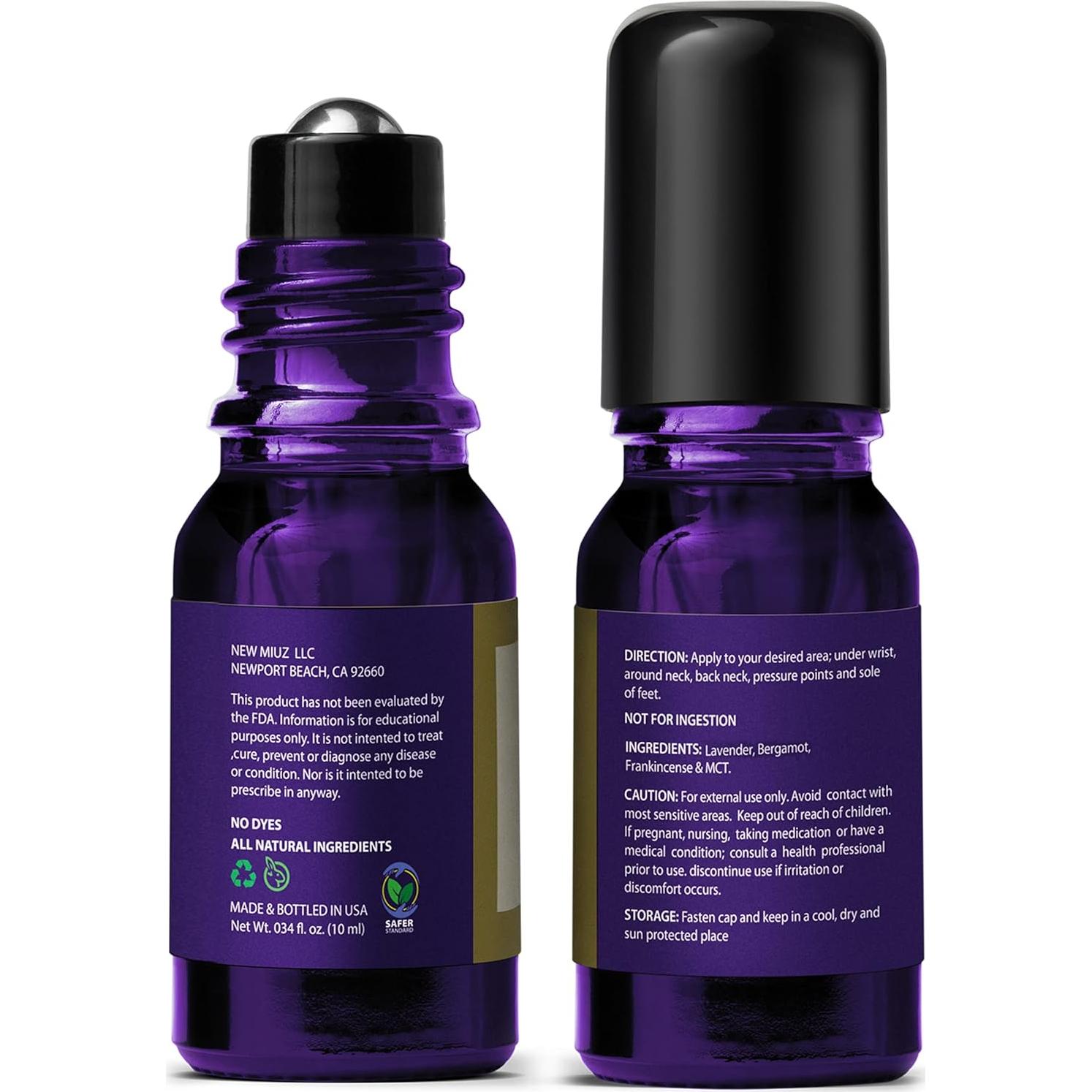 Roll On Aceite Esencial Dulces Sueños New Miuz 50ml