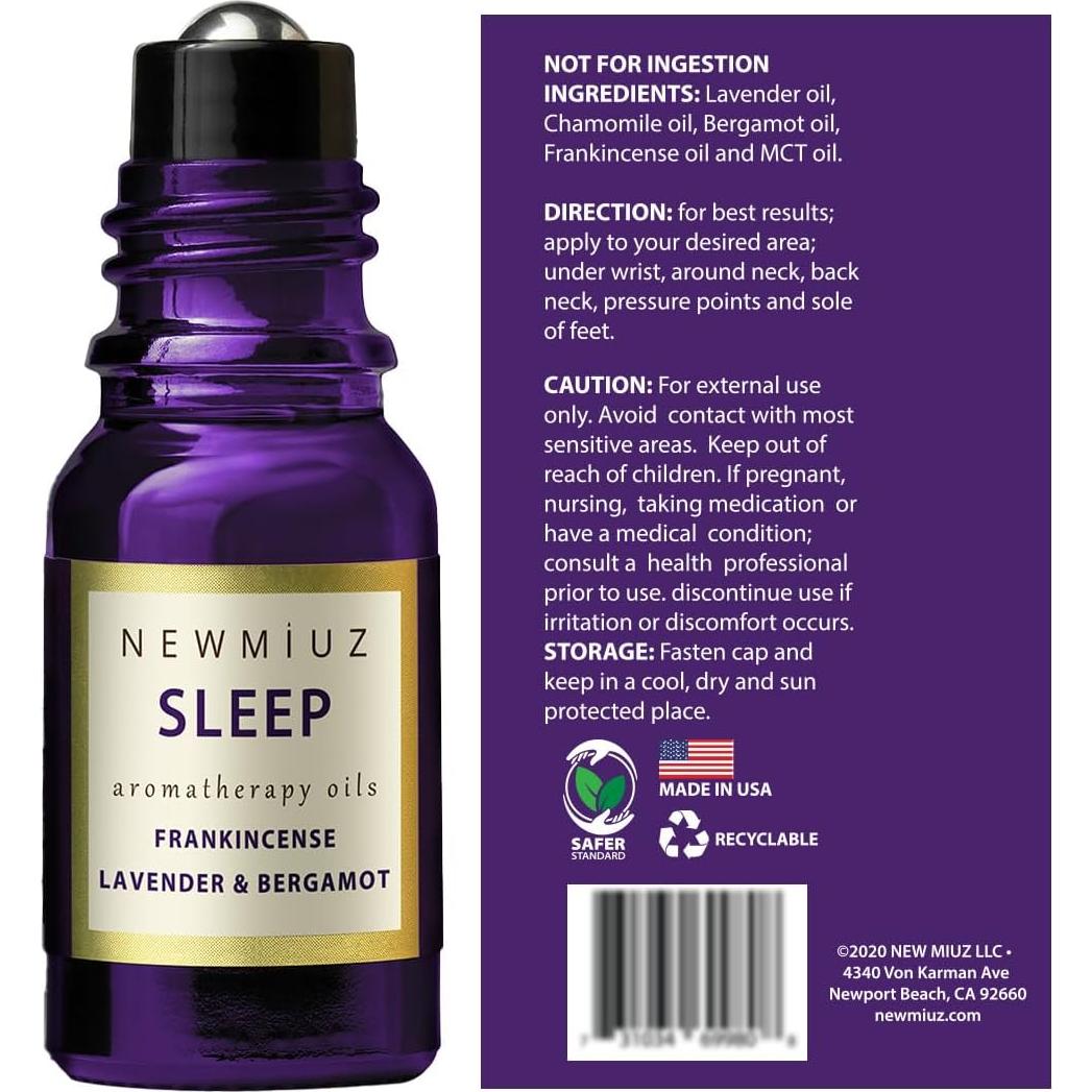 Roll On Aceite Esencial Dulces Sueños New Miuz 50ml