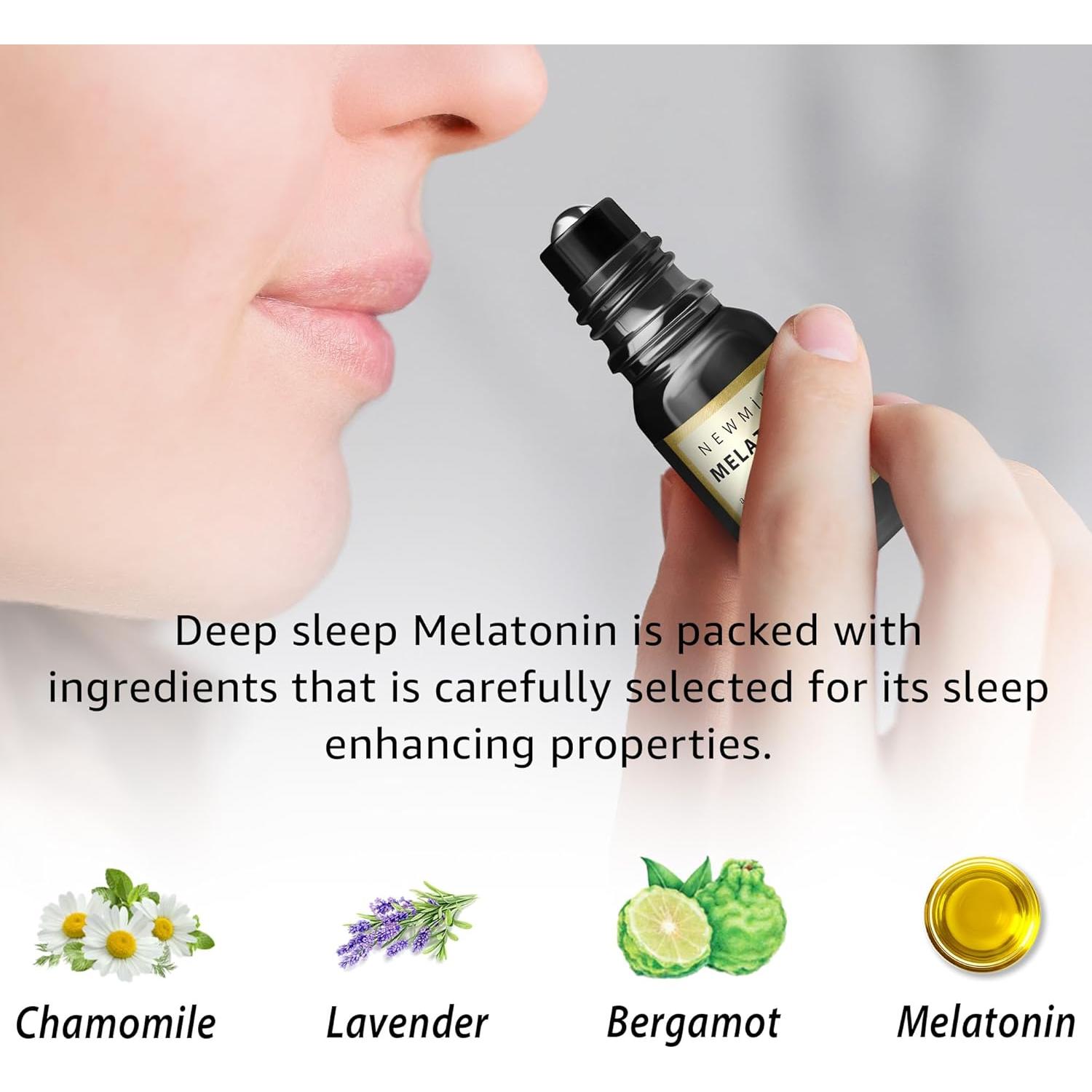 Aceite Esencial de Melatonina Roll On New Miuz 10ml